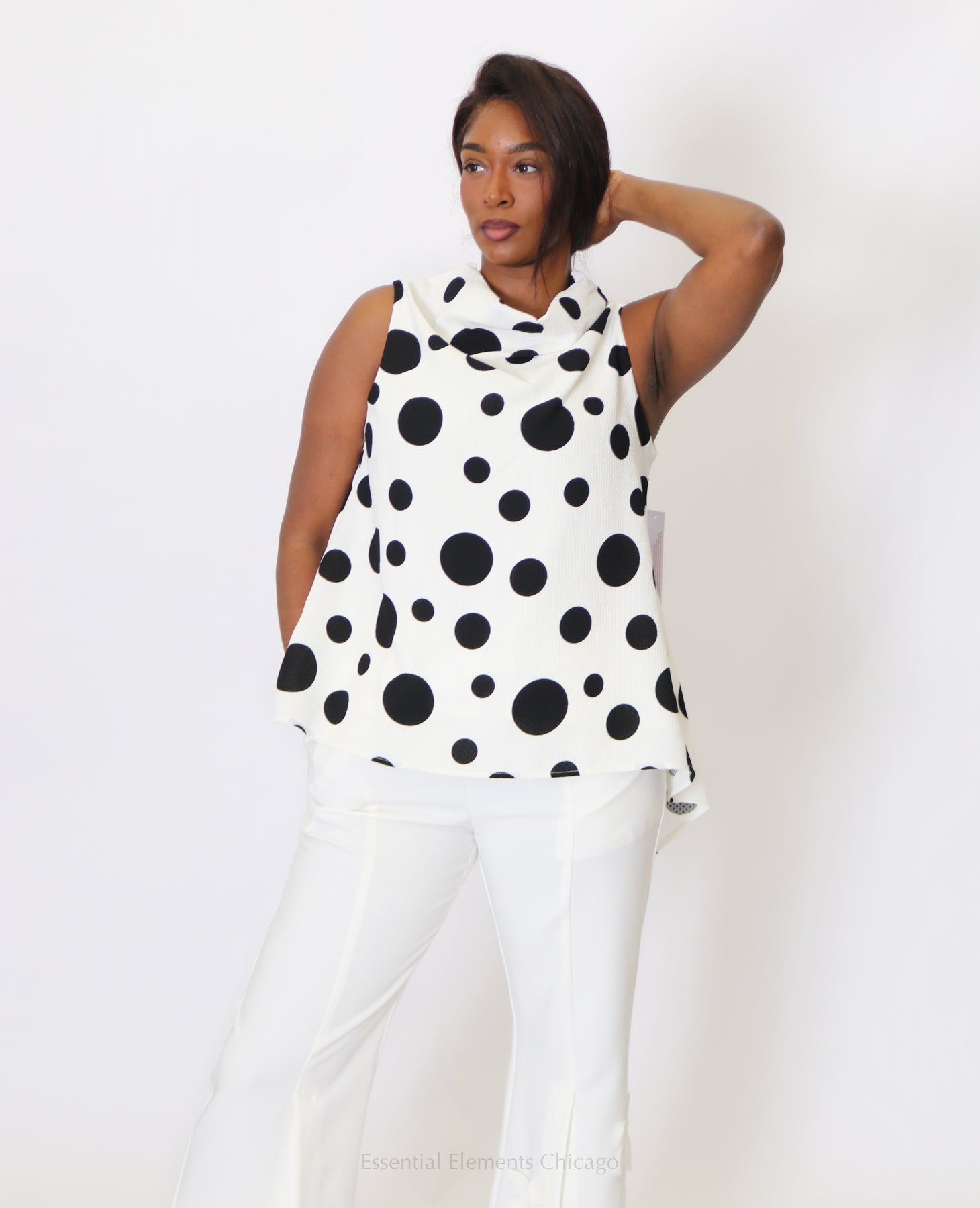 IC Collection Black Dot Top - Essential Elements Chicago