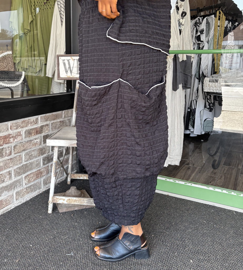 IC Collection Bubble Check Lantern Pants - Essential Elements Chicago