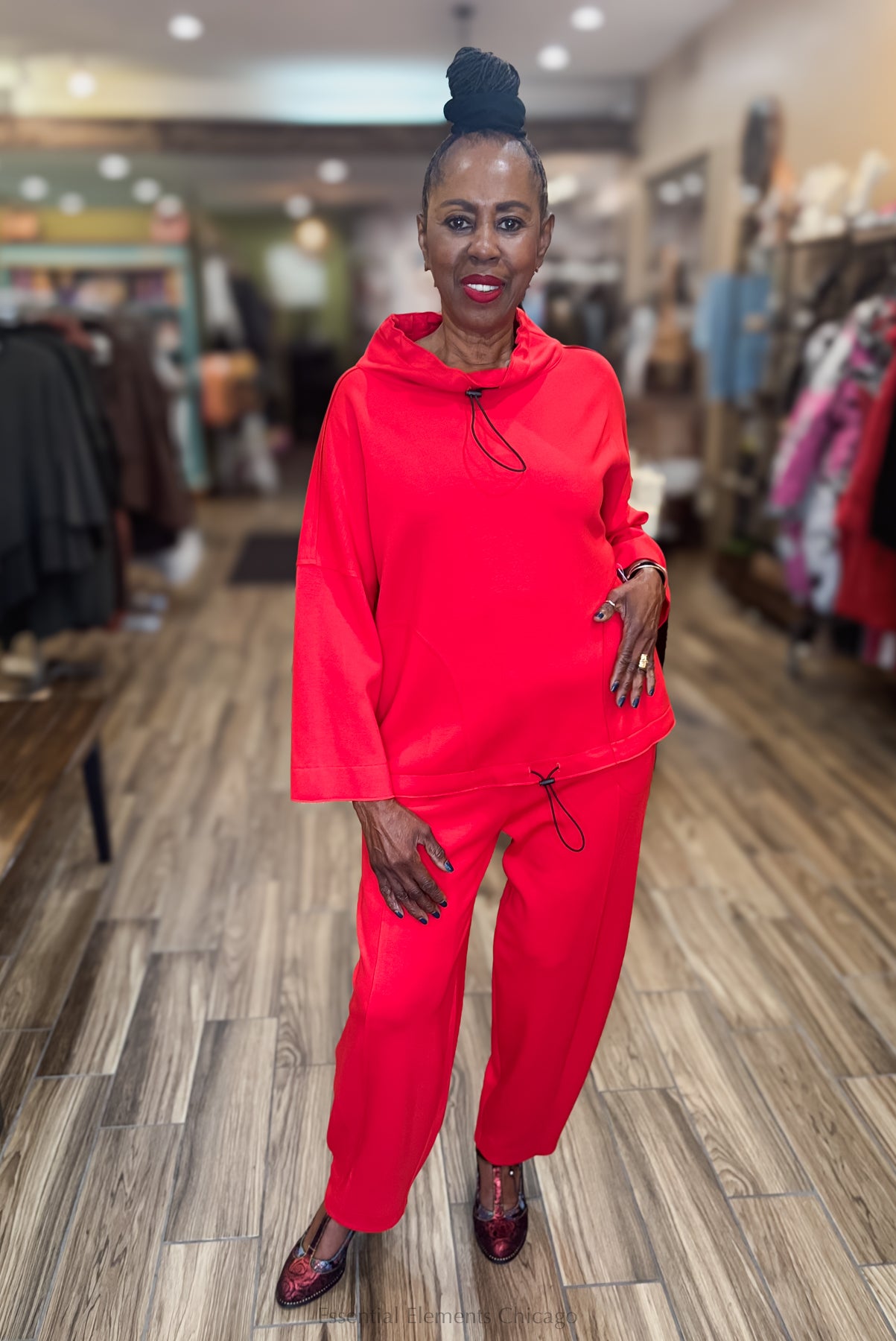 IC Collection Drawstring Top - Essential Elements Chicago