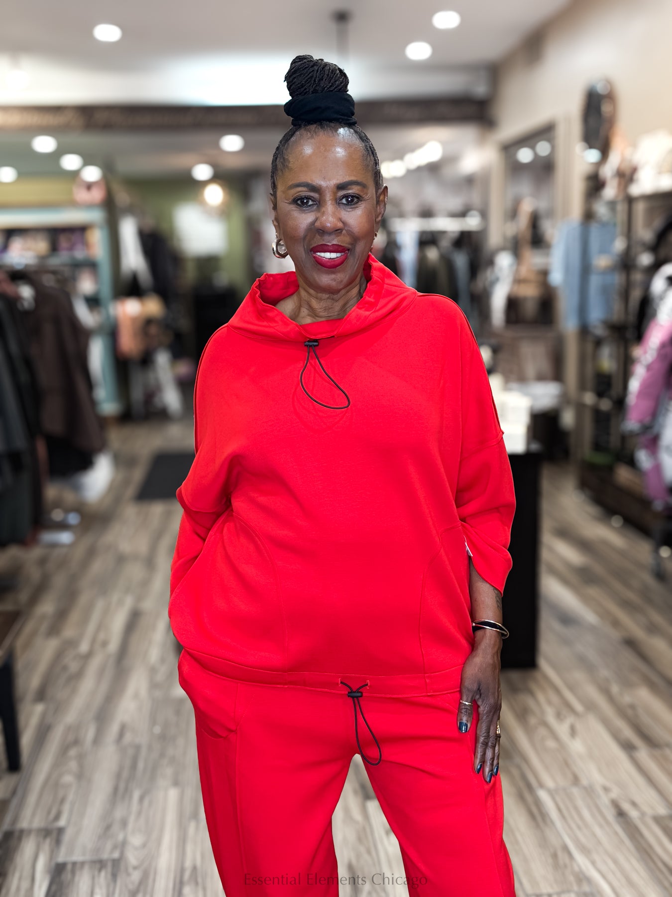 IC Collection Drawstring Top - Essential Elements Chicago