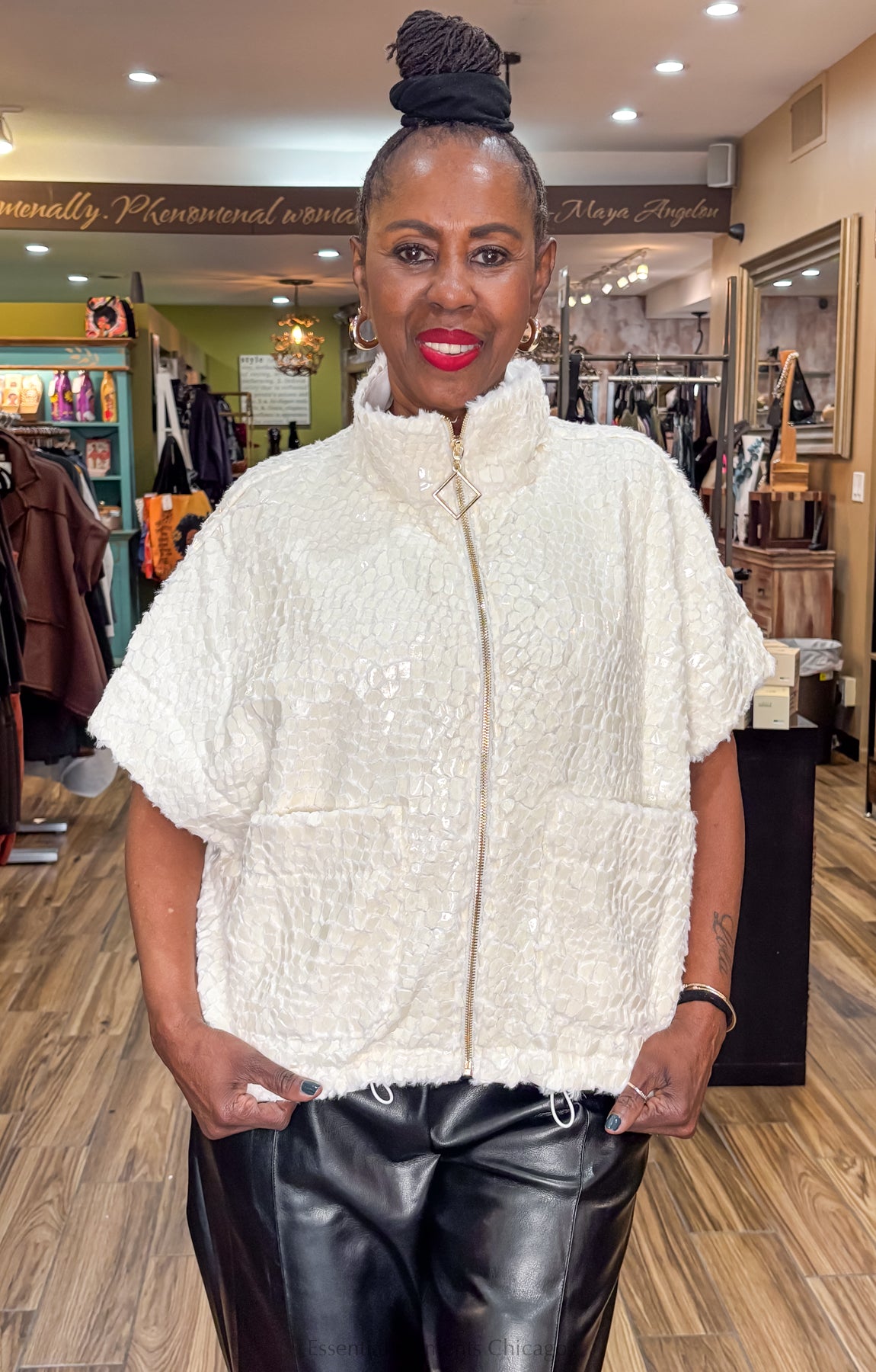 IC Collection Geo Zip Vest - Essential Elements Chicago