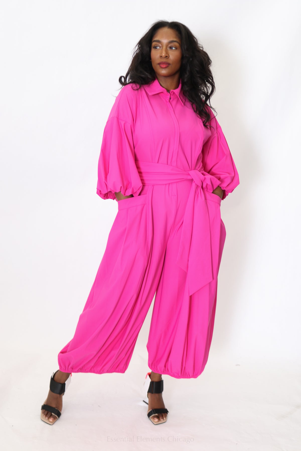 IC Collection Jumpsuit, Pink - Essential Elements Chicago