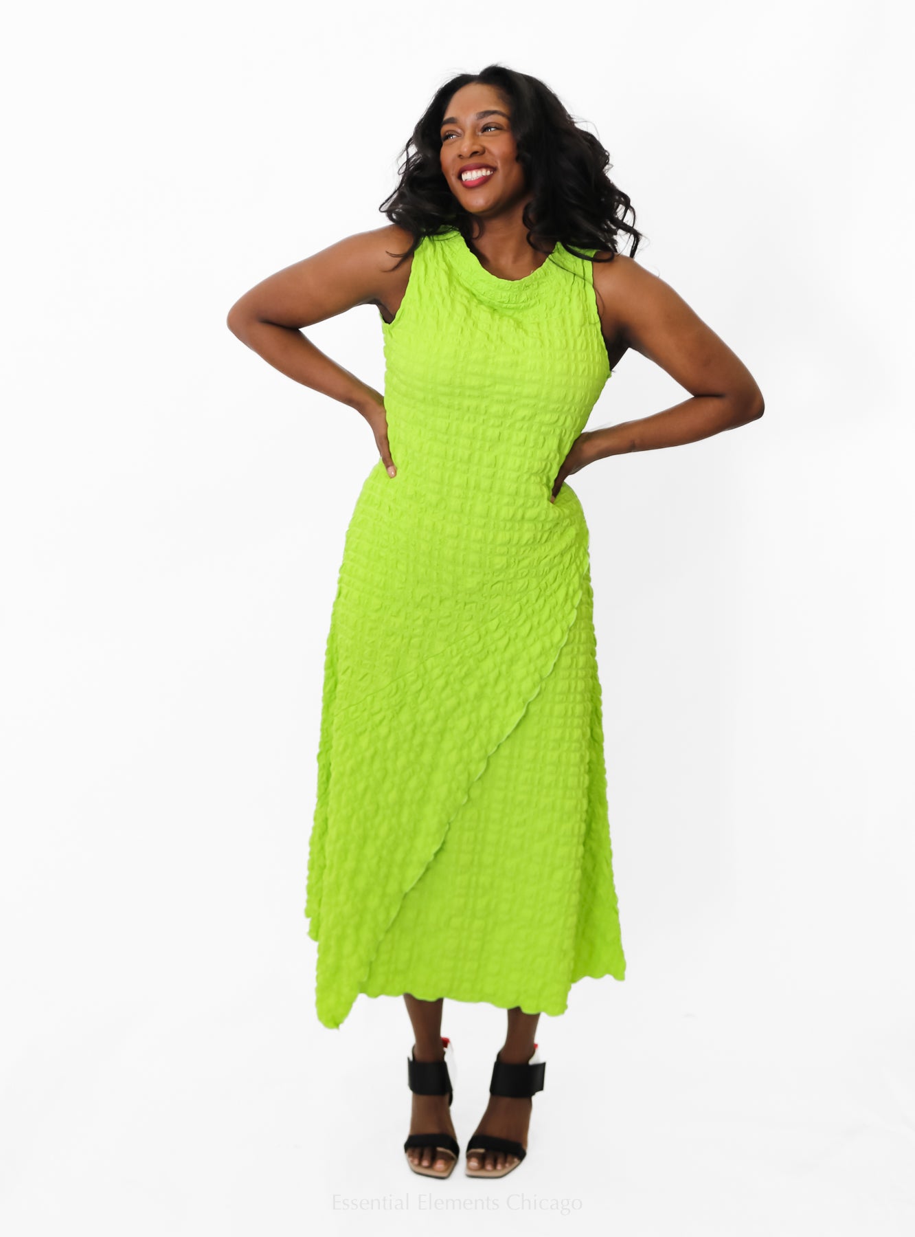 IC Collection Layered Pucker Dress - Essential Elements Chicago