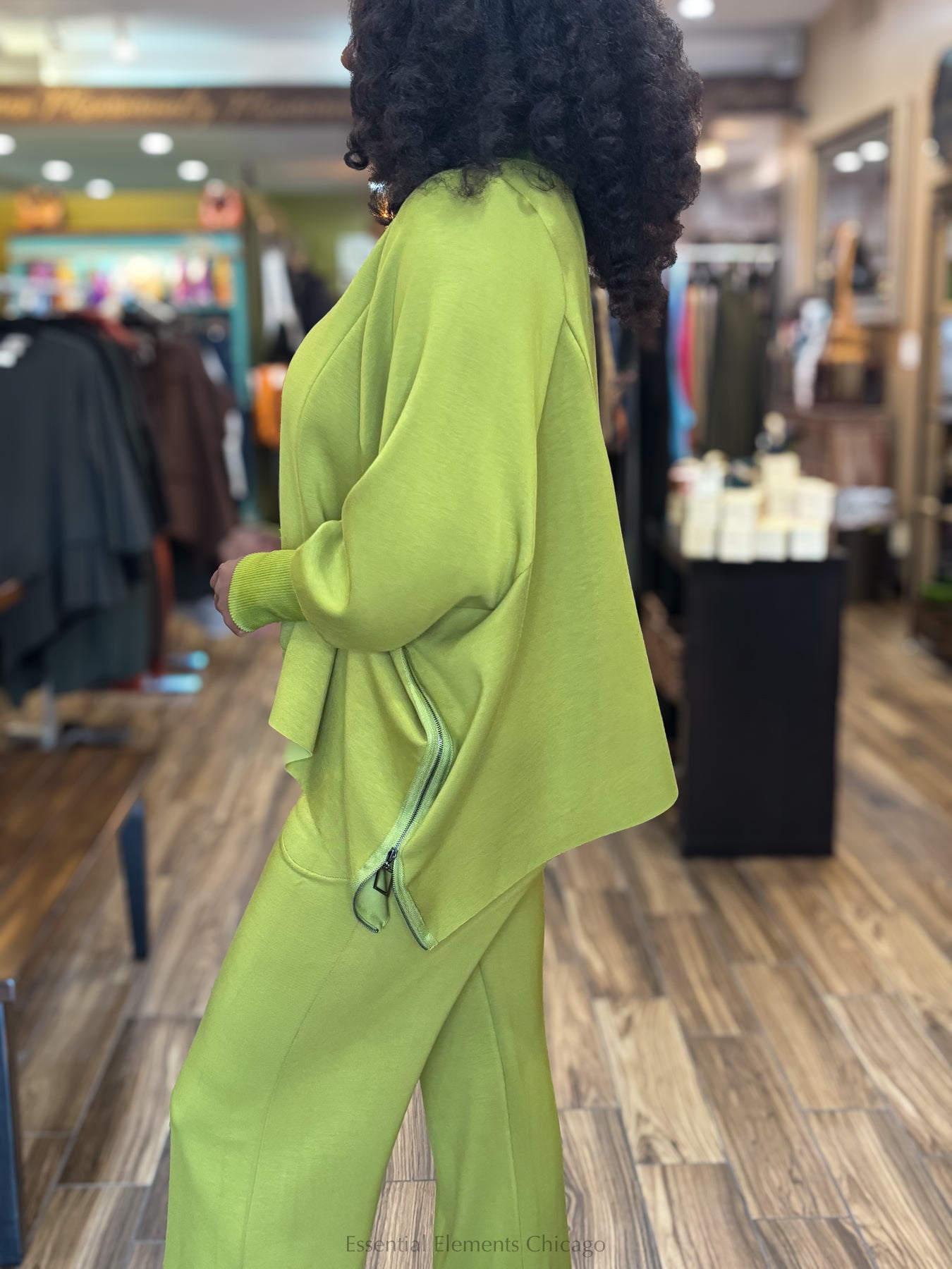 IC Collection Side Zipper Top - Essential Elements Chicago