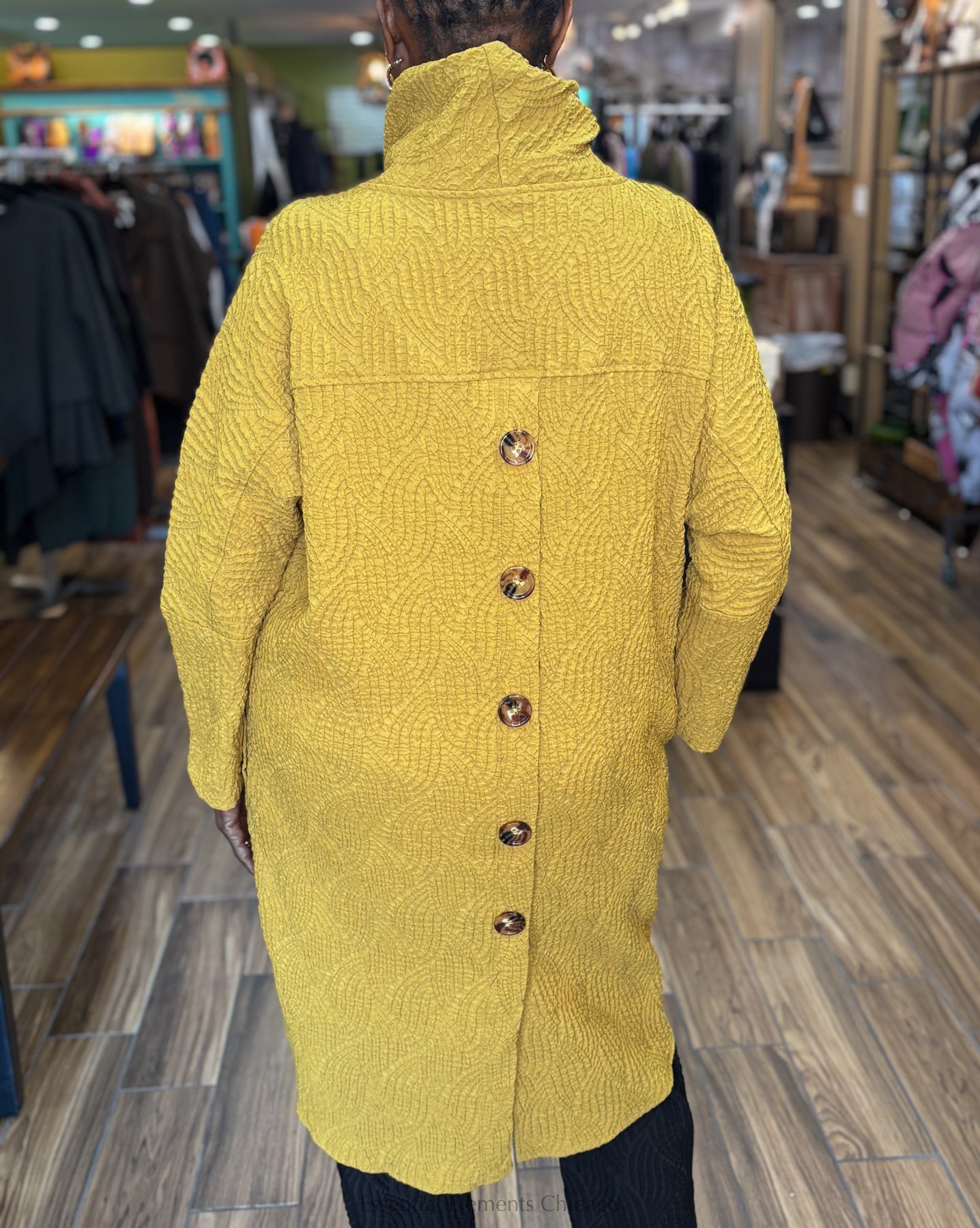 IC Collection Twist Collar Top - Essential Elements Chicago