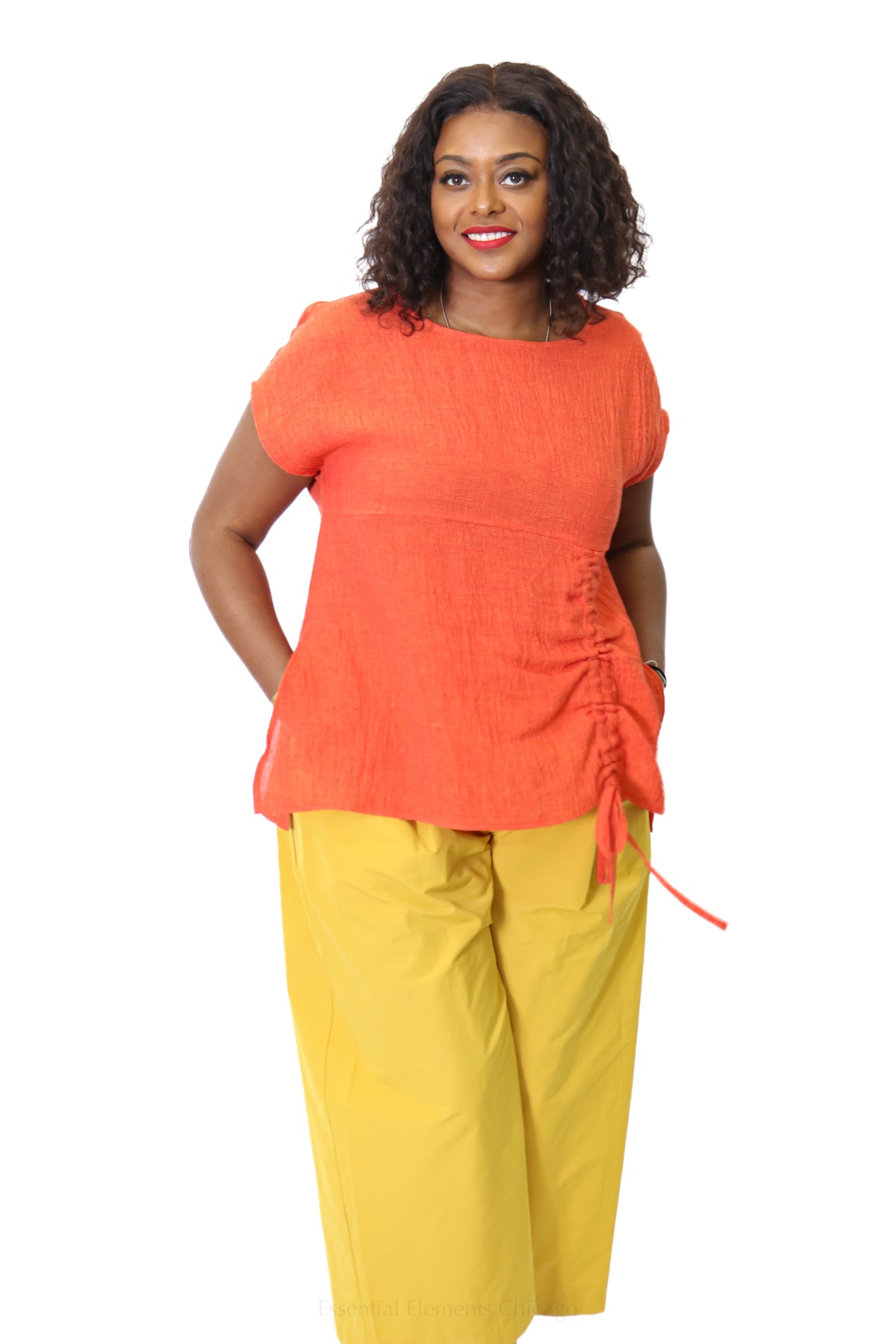 Igor Daphne Top, Orange - Essential Elements Chicago