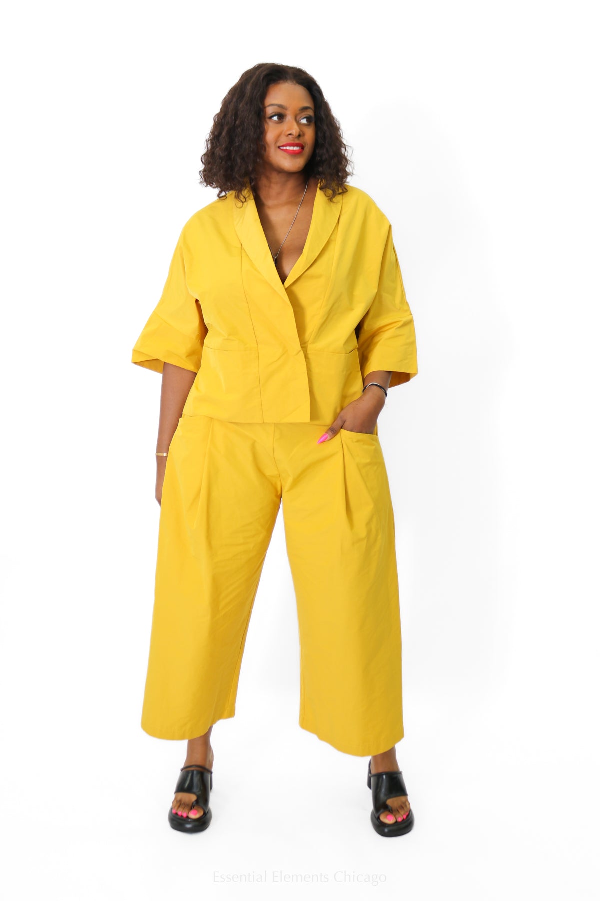 Igor Valzer Jacket, Yellow - Essential Elements Chicago