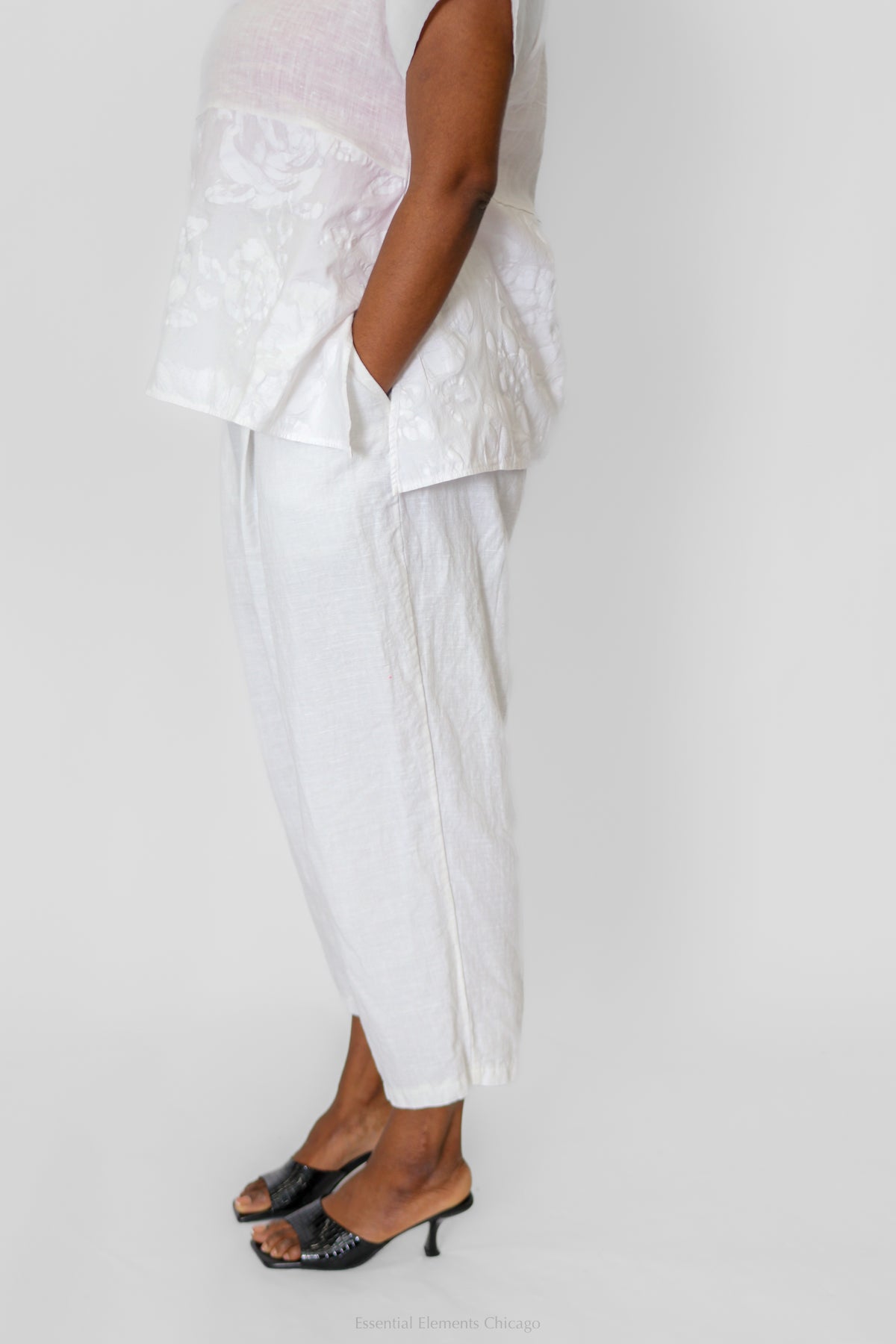 Igor Zoltan Pants, White - Essential Elements Chicago