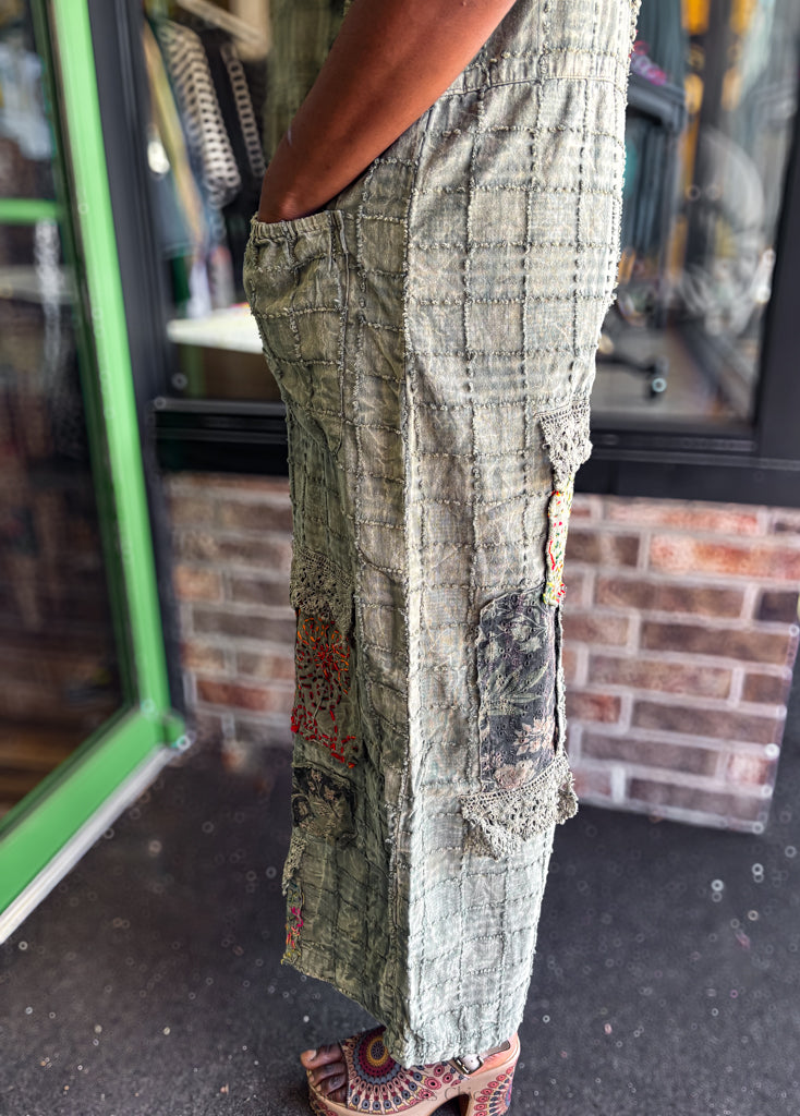 Jaded Gypsy Cobblestone Walks Overalls - Essential Elements Chicago