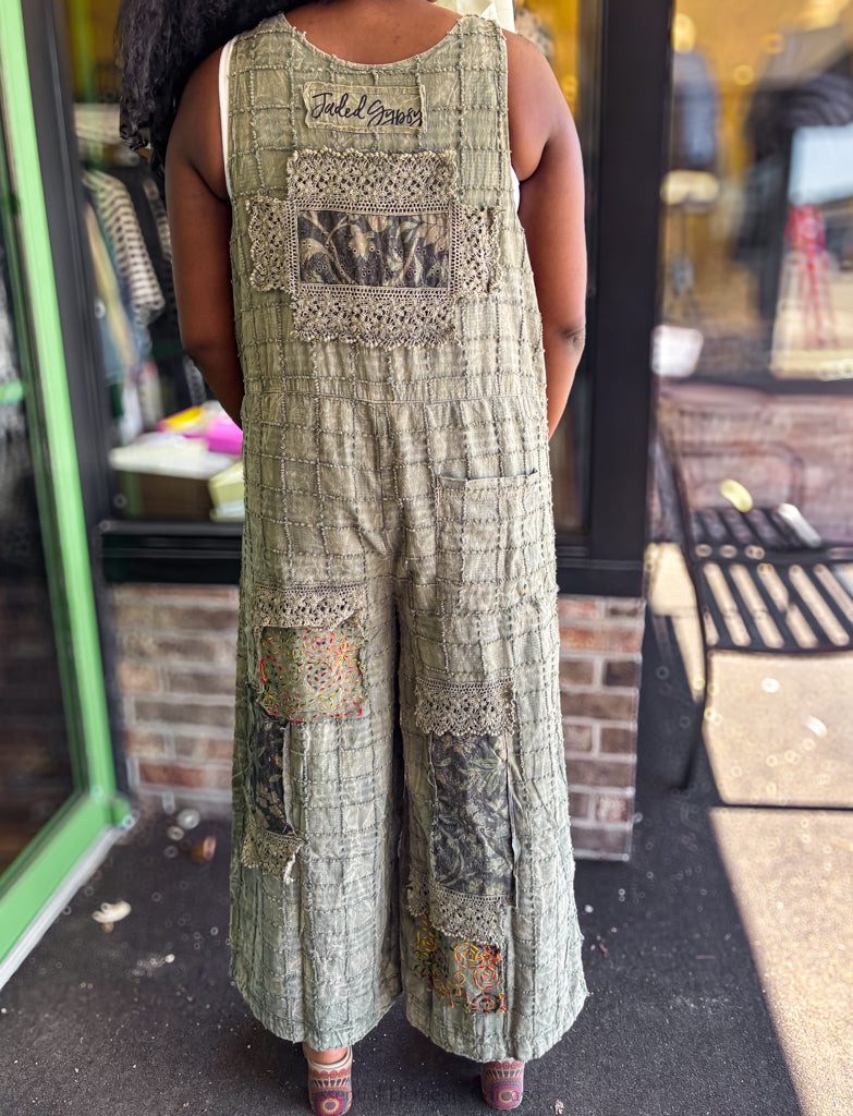 Jaded Gypsy Cobblestone Walks Overalls - Essential Elements Chicago