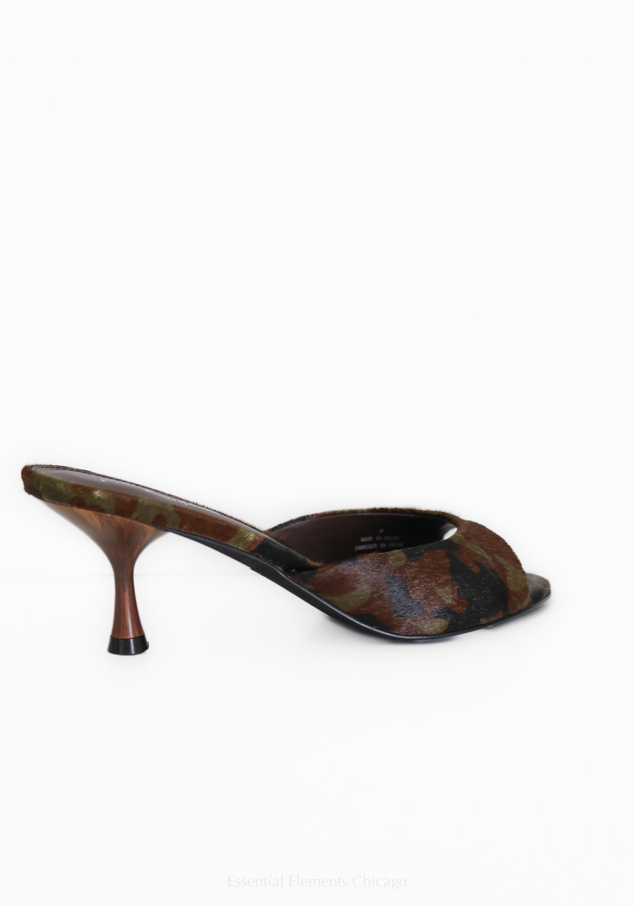 Jeffrey Campbell Spy Kid Mule, Camo - Essential Elements Chicago