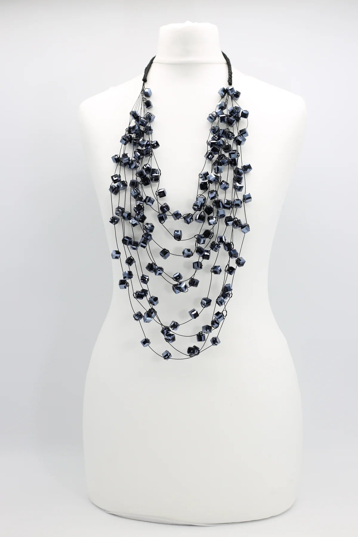 Jianhui London Crystal Cubes Necklace - Essential Elements Chicago
