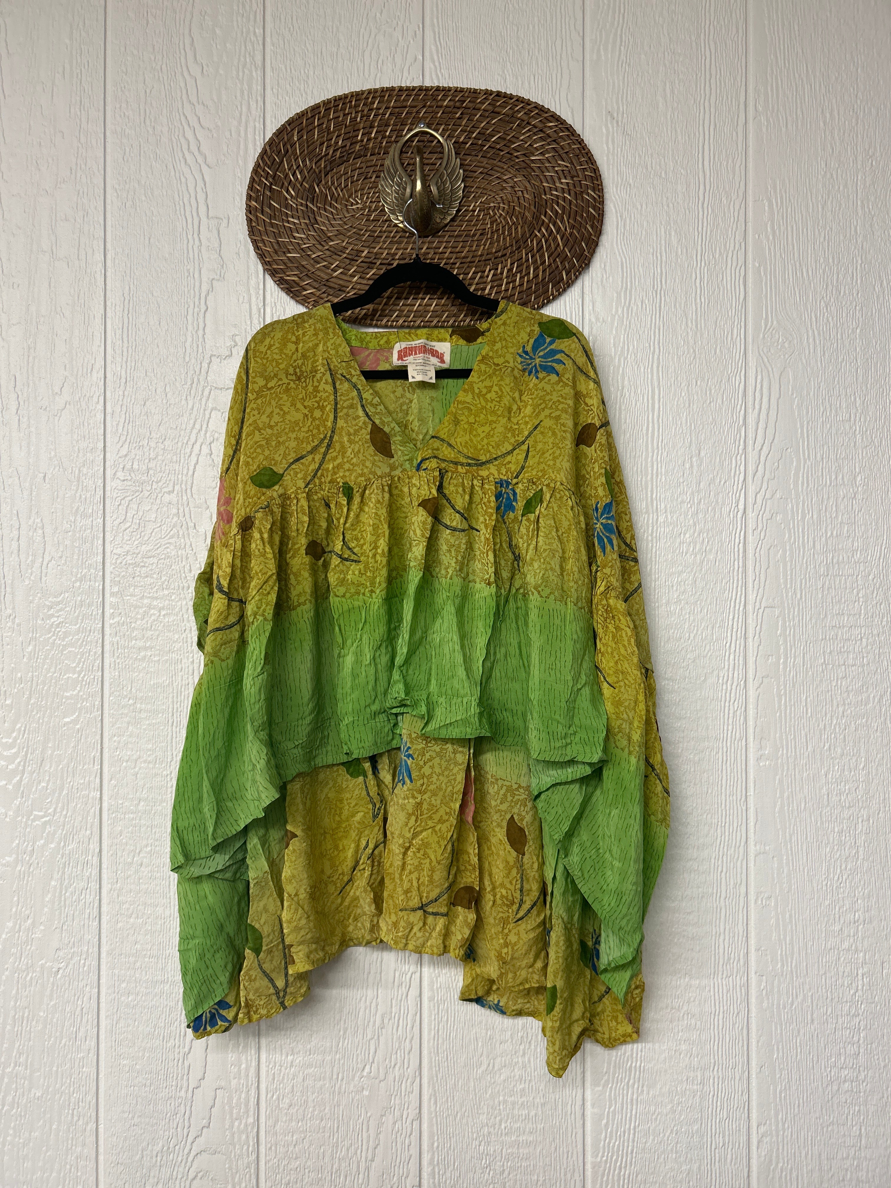 Kantha Gold Dust Crop Top