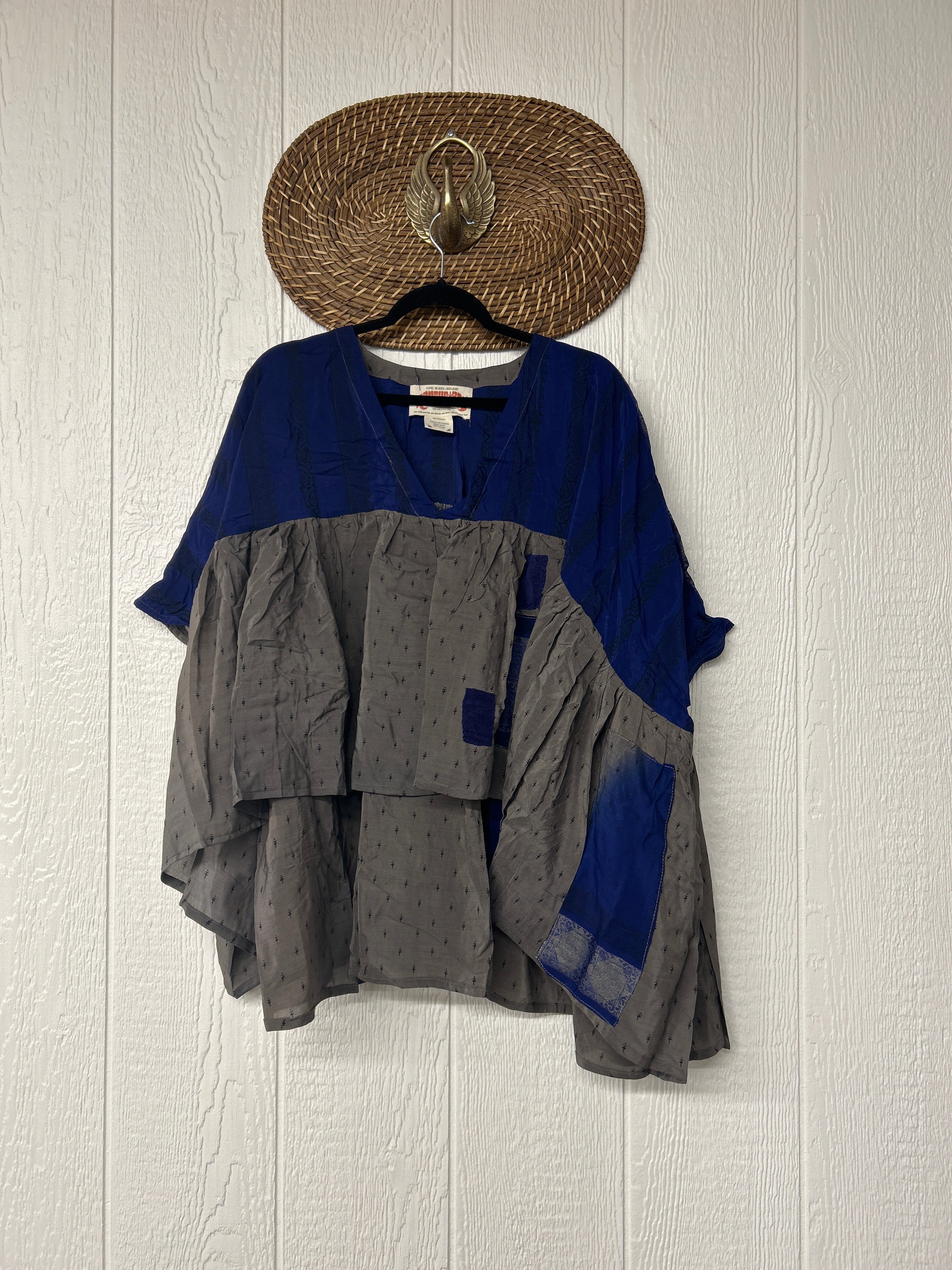 Kantha Gold Dust Crop Top