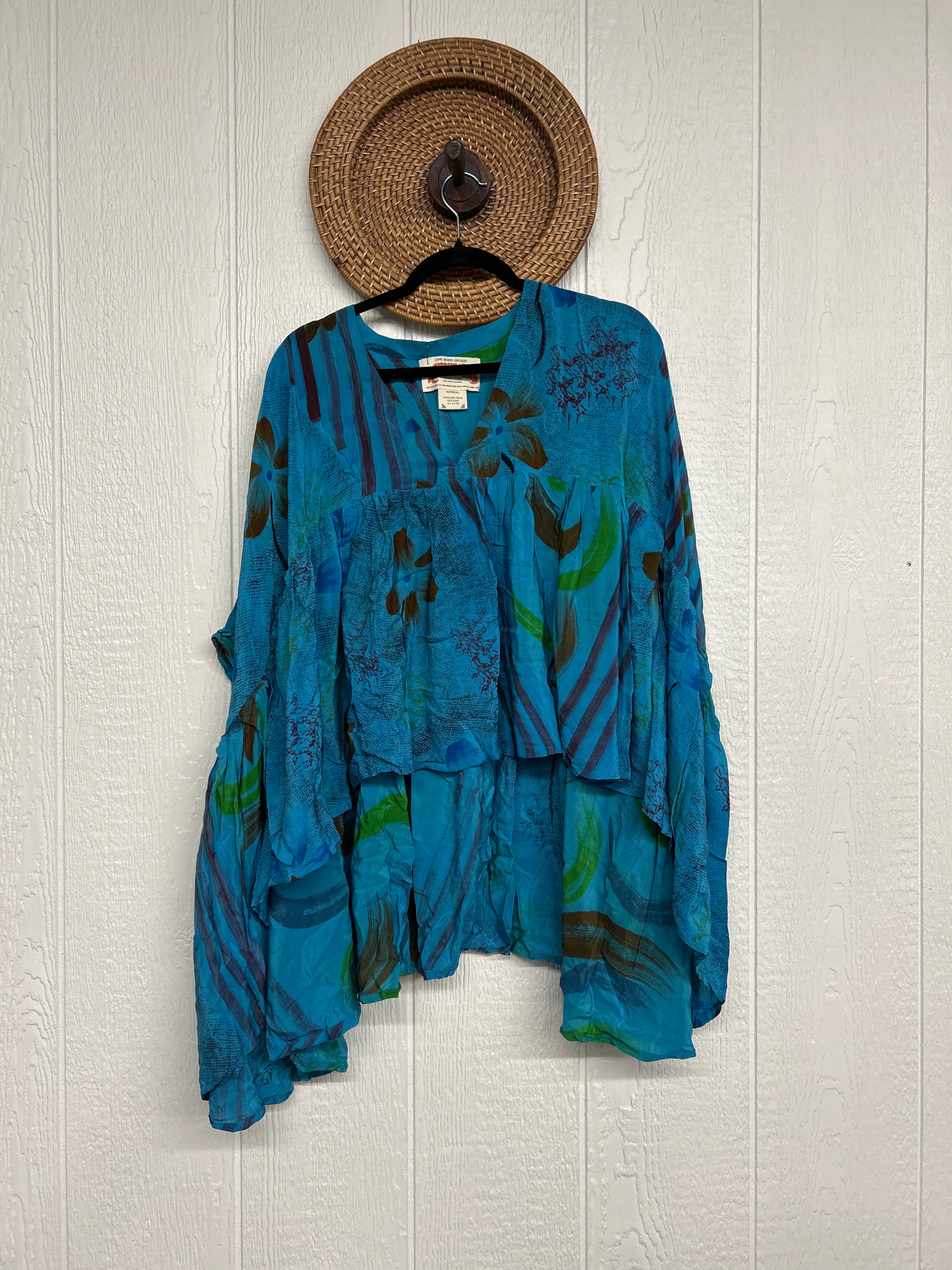 Kantha Gold Dust Crop Top - Essential Elements Chicago