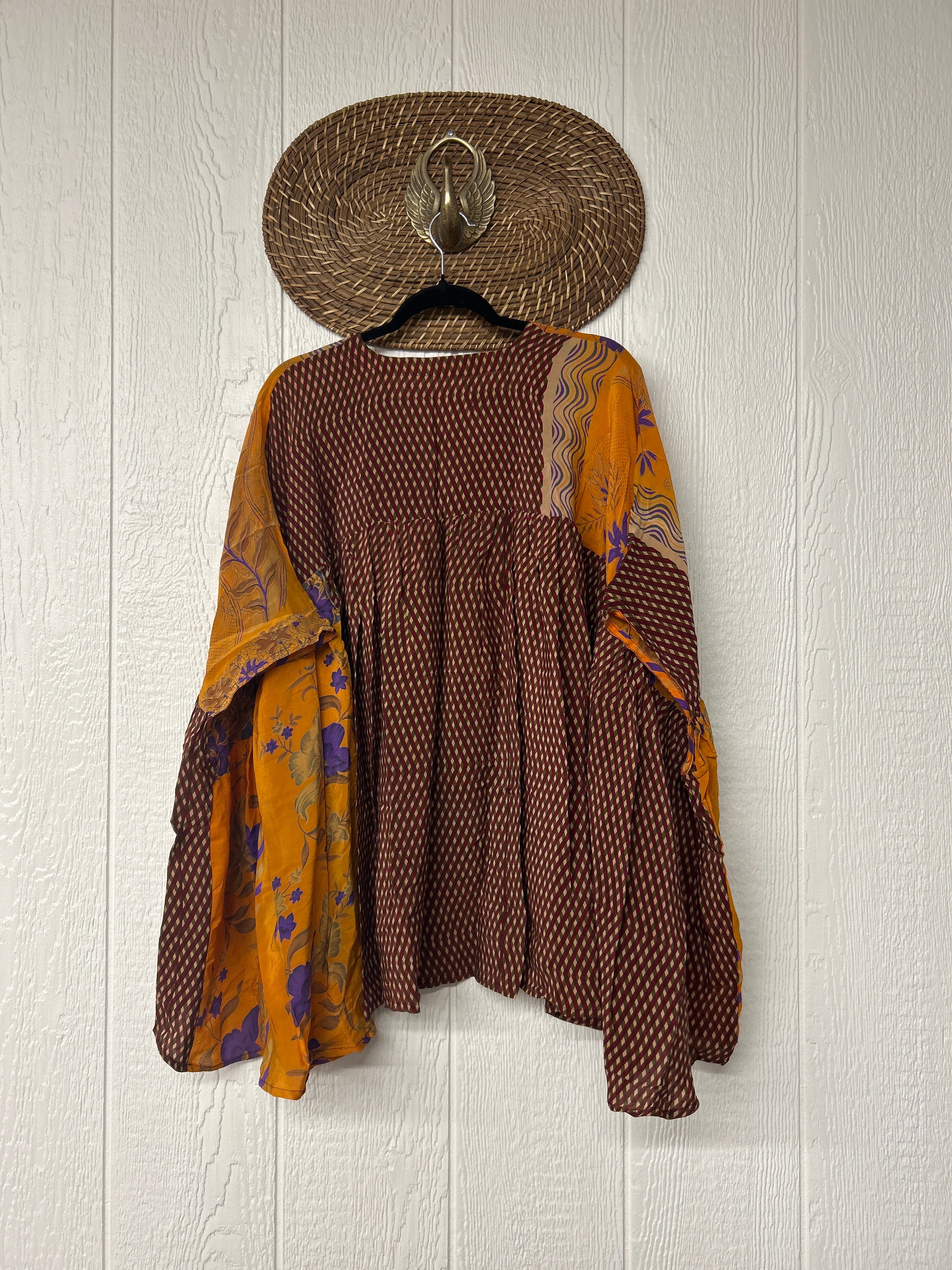 Kantha Gold Dust Crop Top