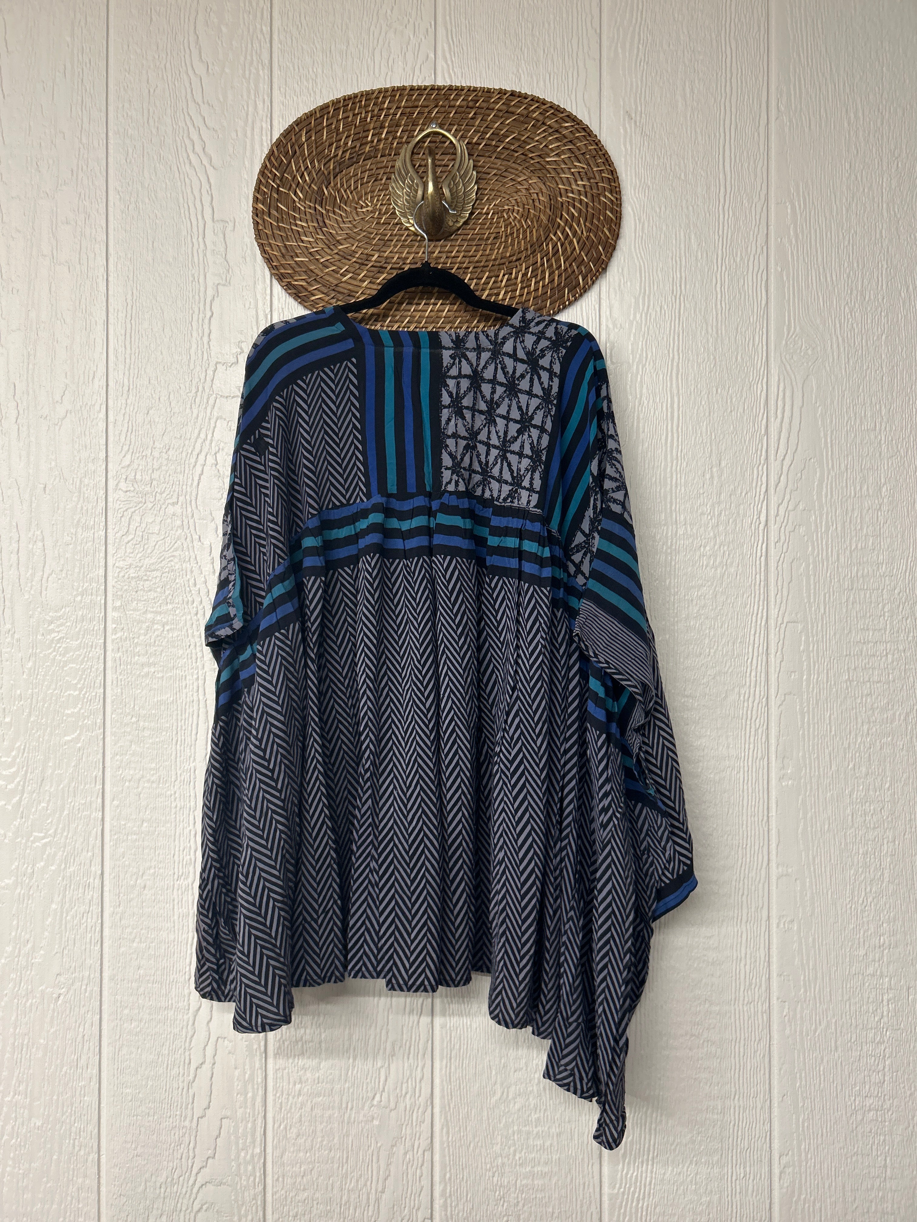 Kantha Gold Dust Crop Top