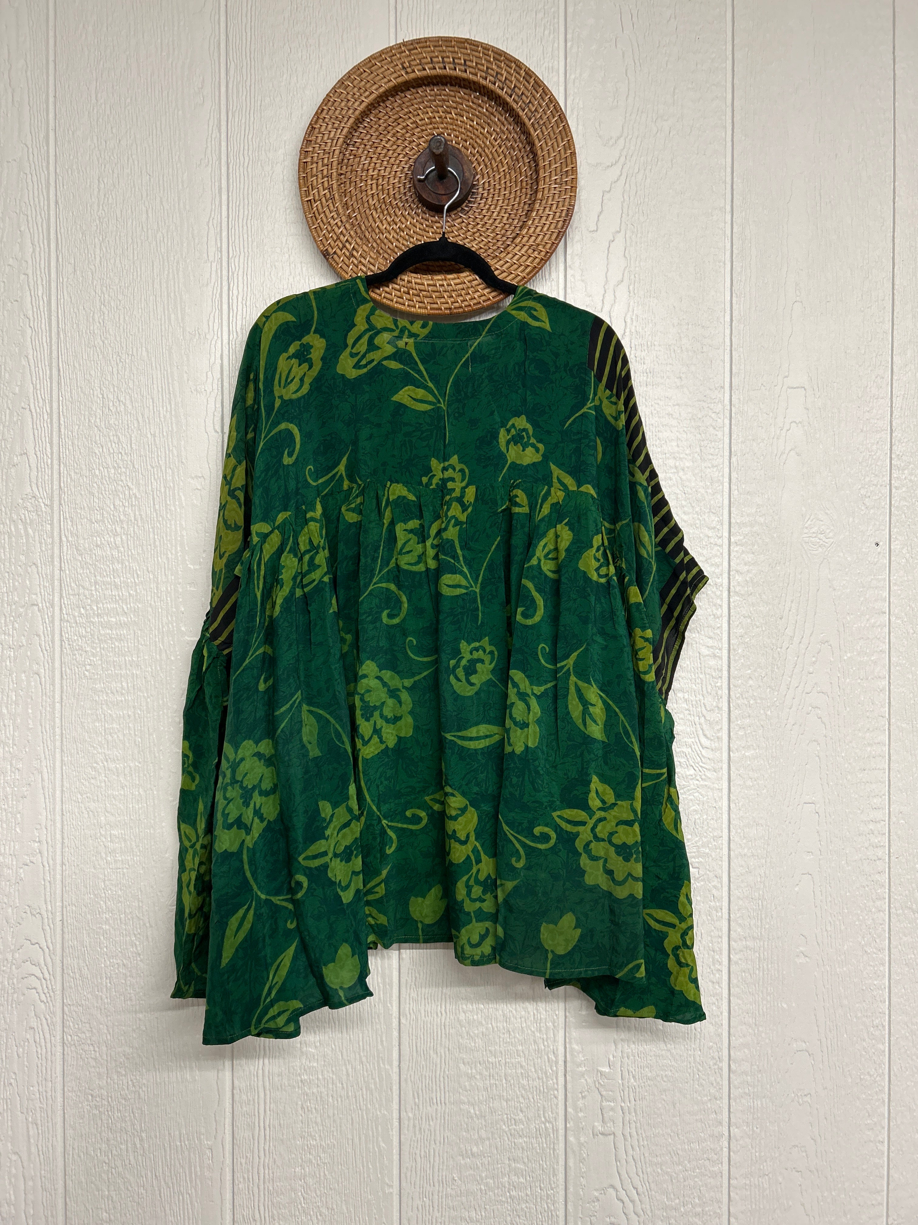 Kantha Gold Dust Crop Top