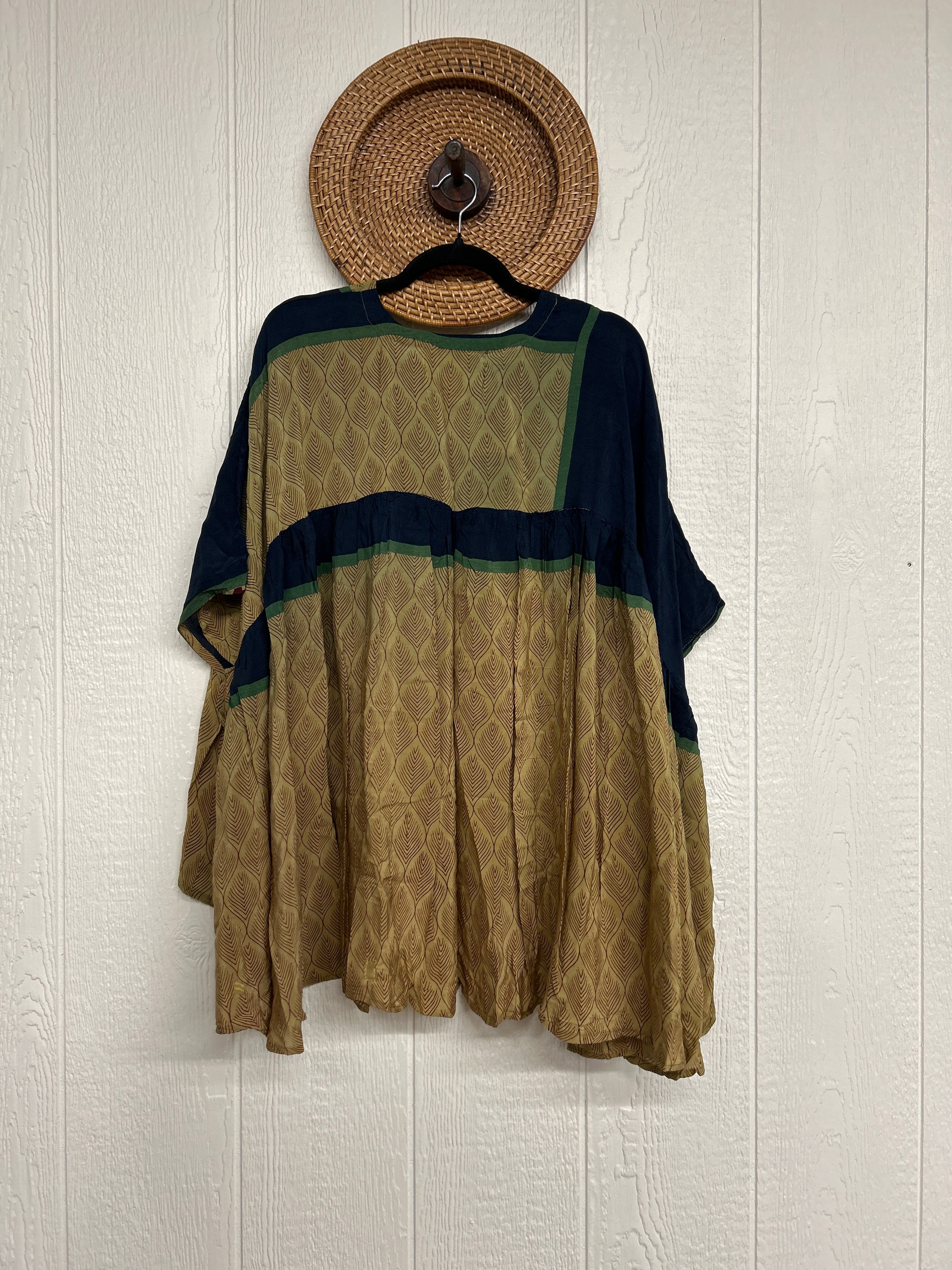 Kantha Gold Dust Crop Top