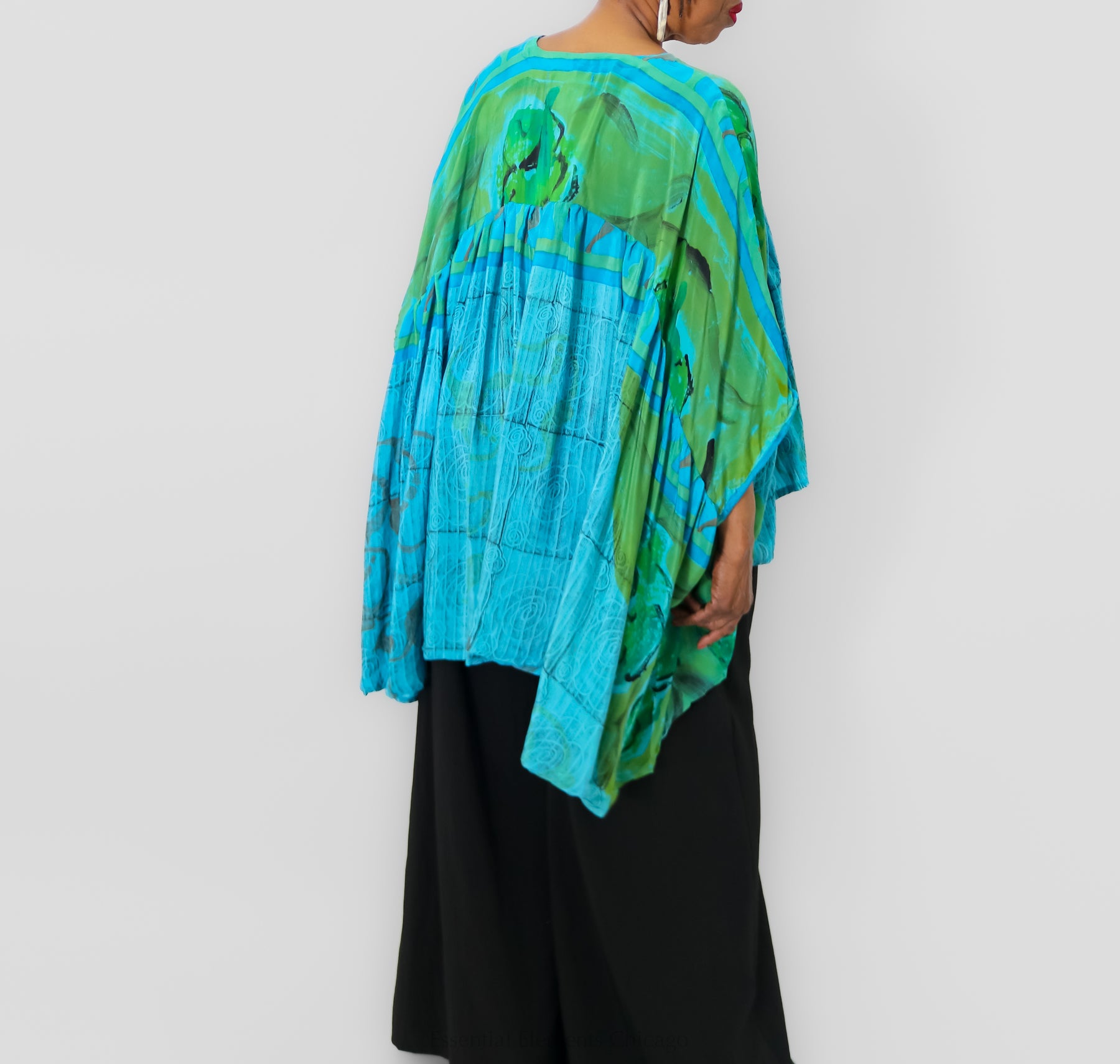 Kantha Gold Dust Crop Top - Essential Elements Chicago