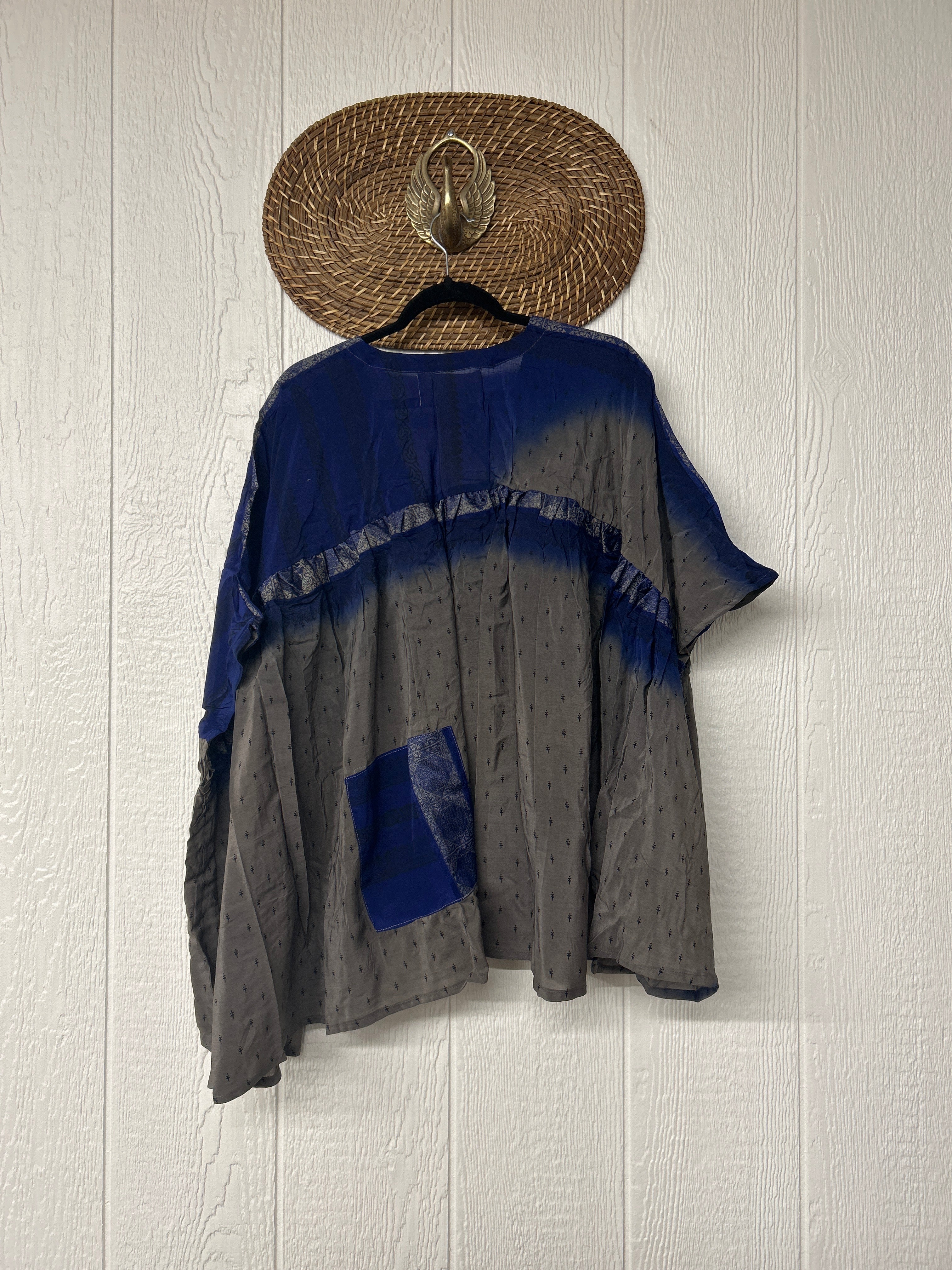 Kantha Gold Dust Crop Top