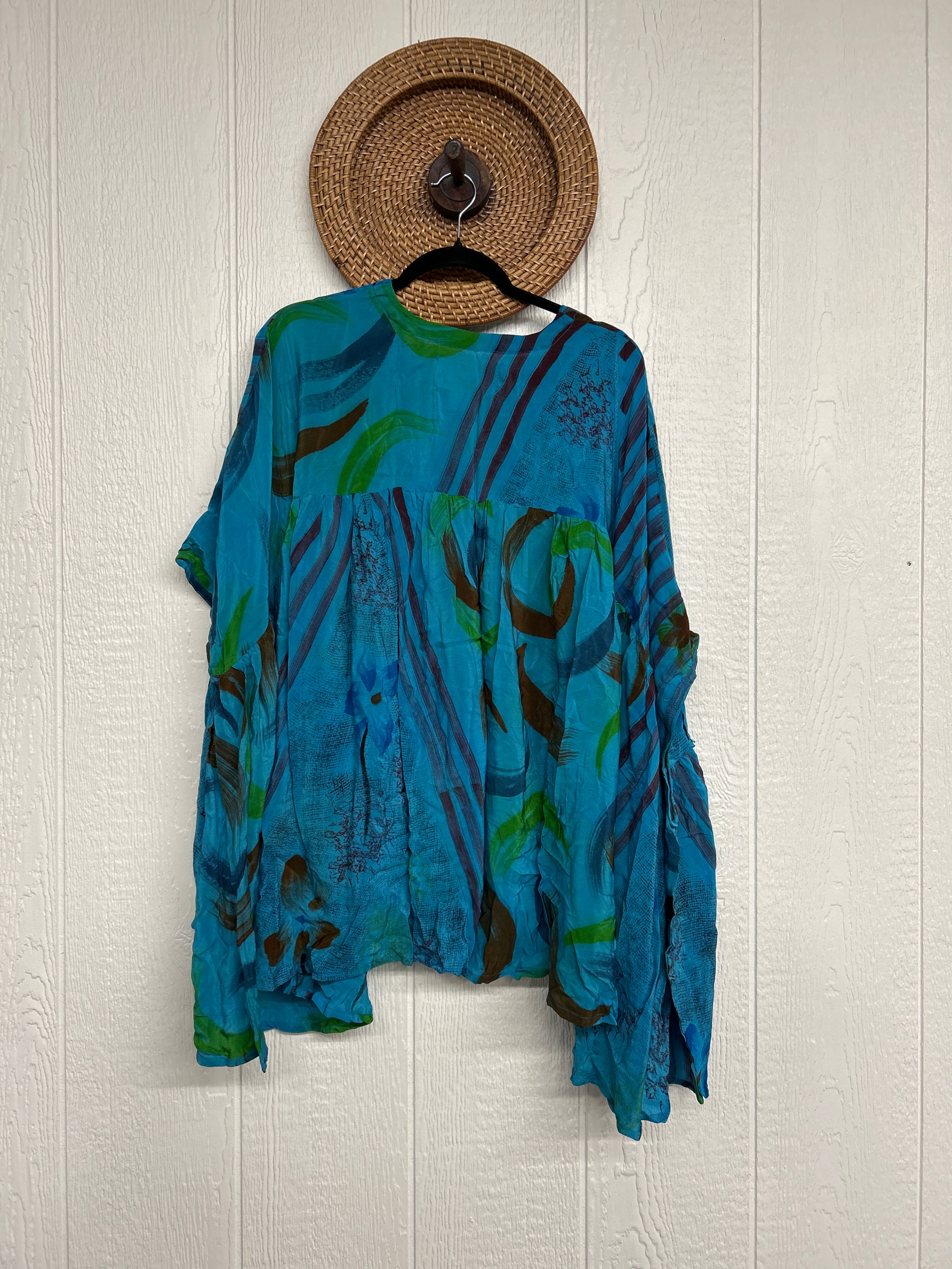 Kantha Gold Dust Crop Top