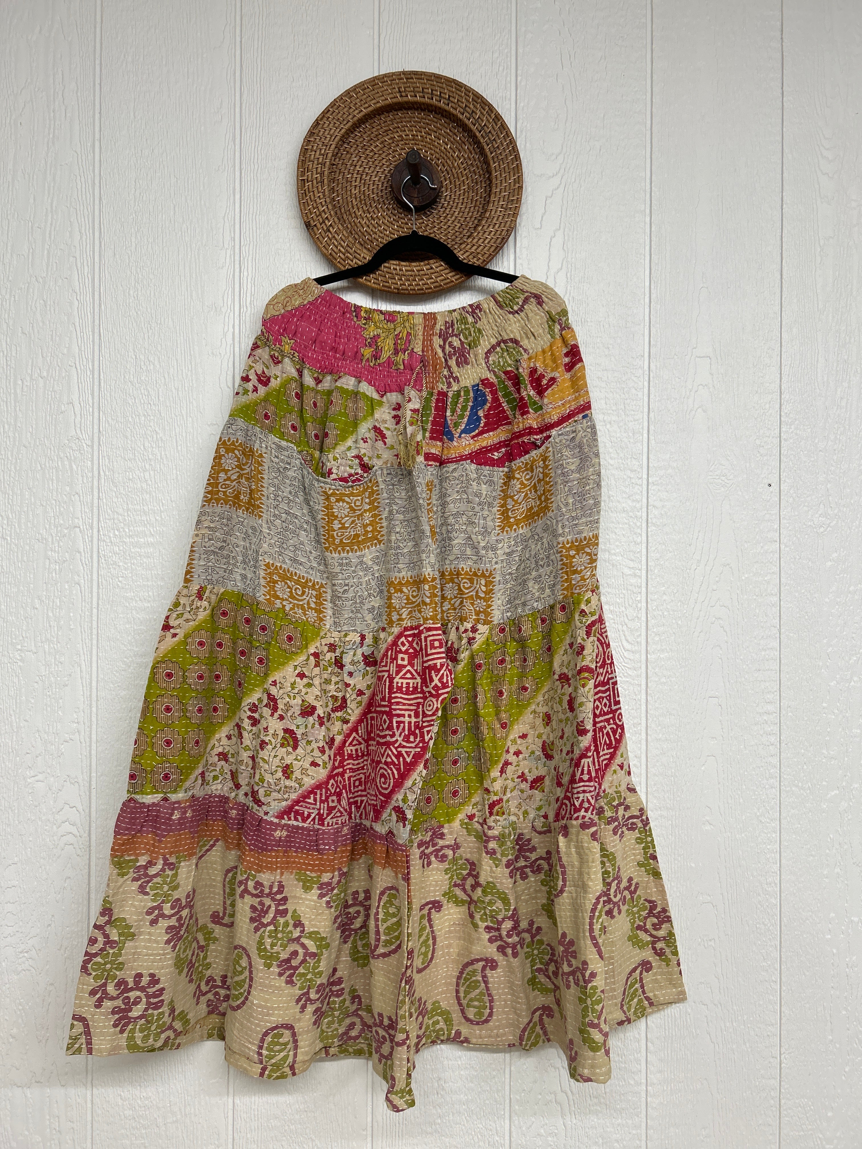 Kantha Lotus Wide Leg Pants - Essential Elements Chicago