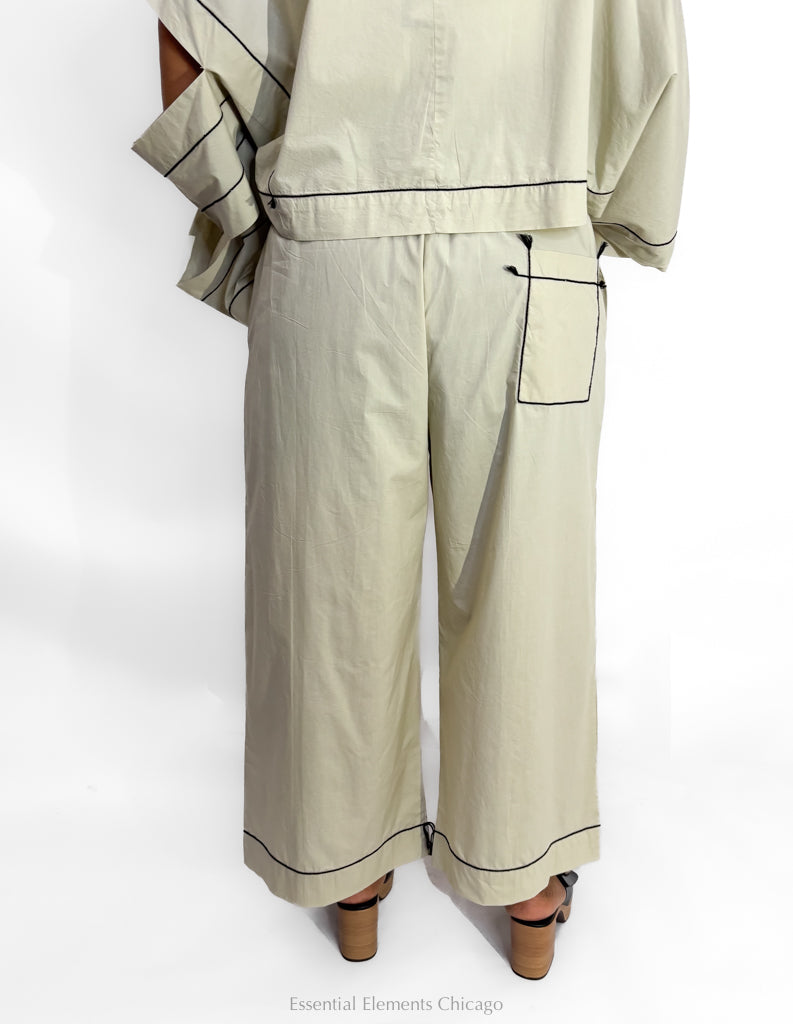 Kedem Sasson Lihi Pants, Stone - Essential Elements Chicago