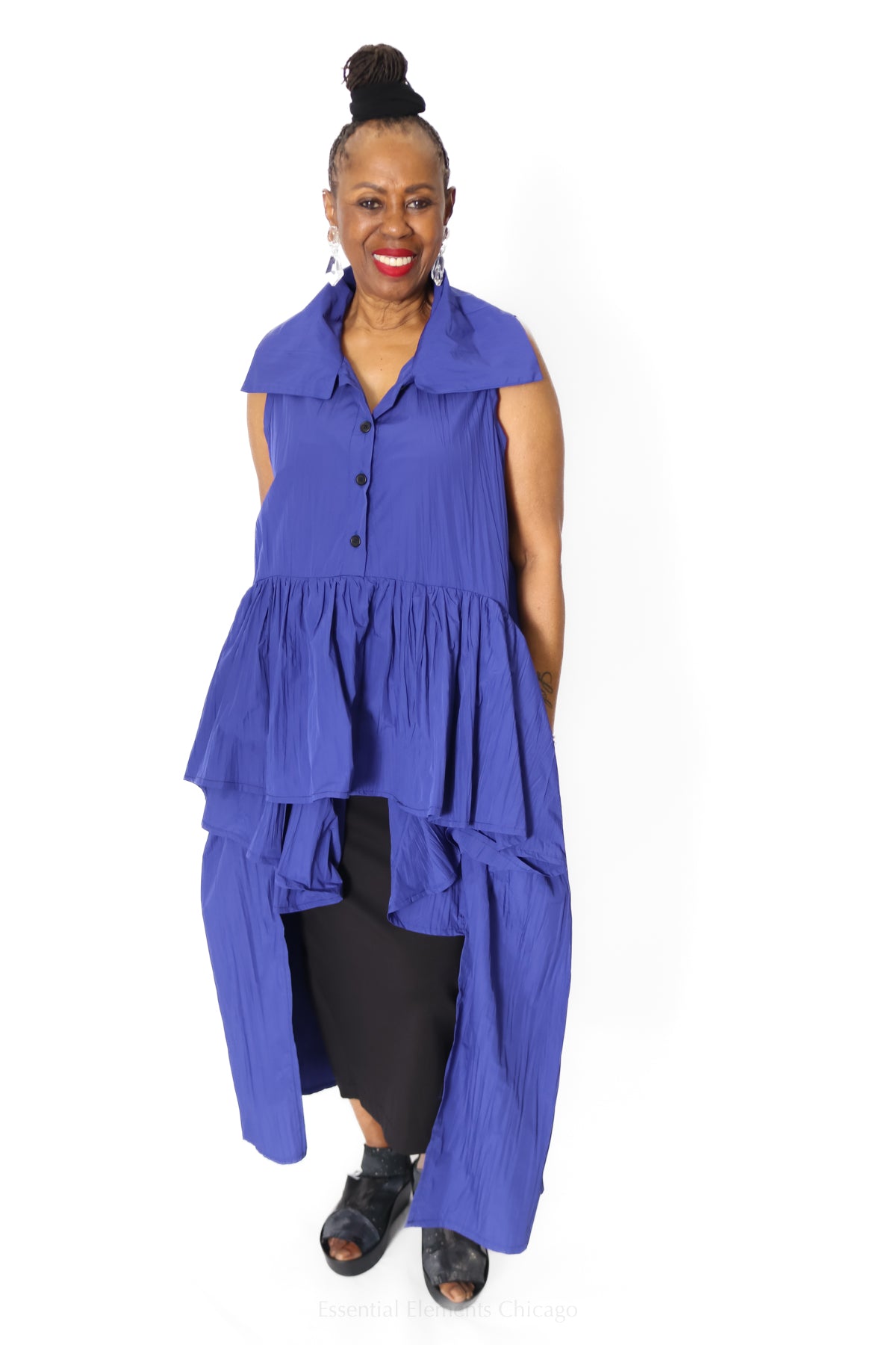 Kedem Sasson Ruffle Tunic - Essential Elements Chicago