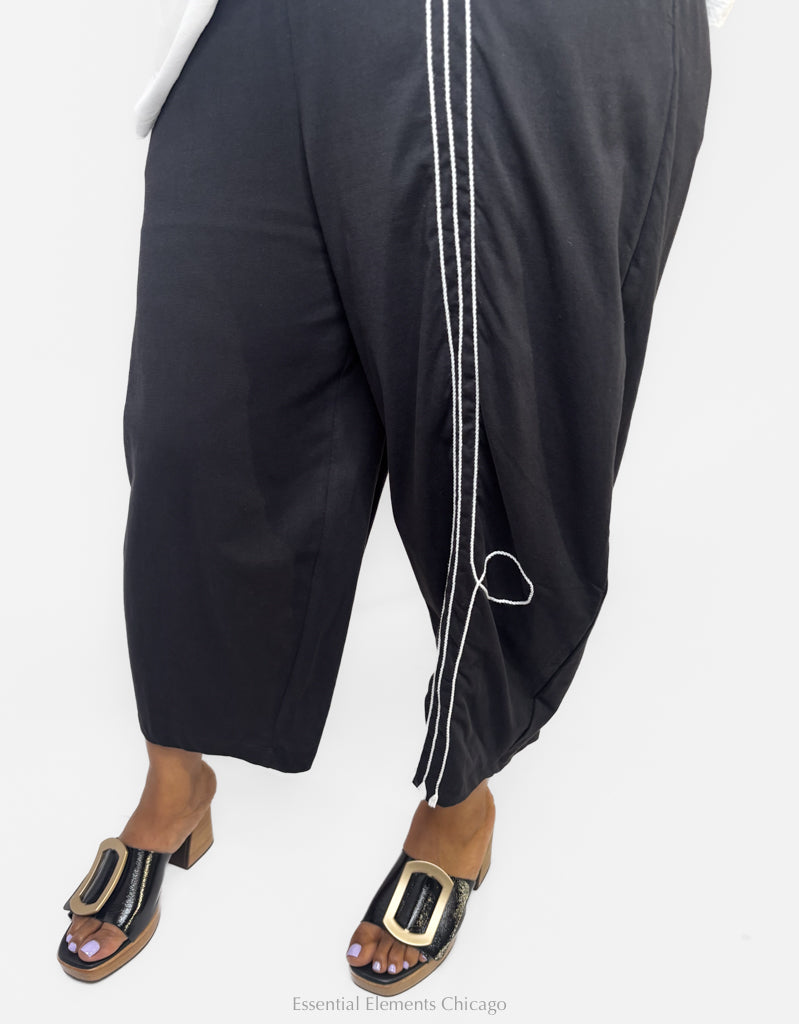 Kedem Sasson Suki Pants, Black - Essential Elements Chicago