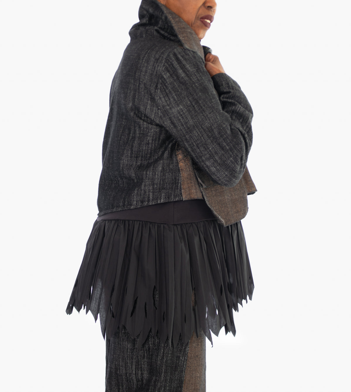 Kedziorek Color Block Crop Jacket - Essential Elements Chicago