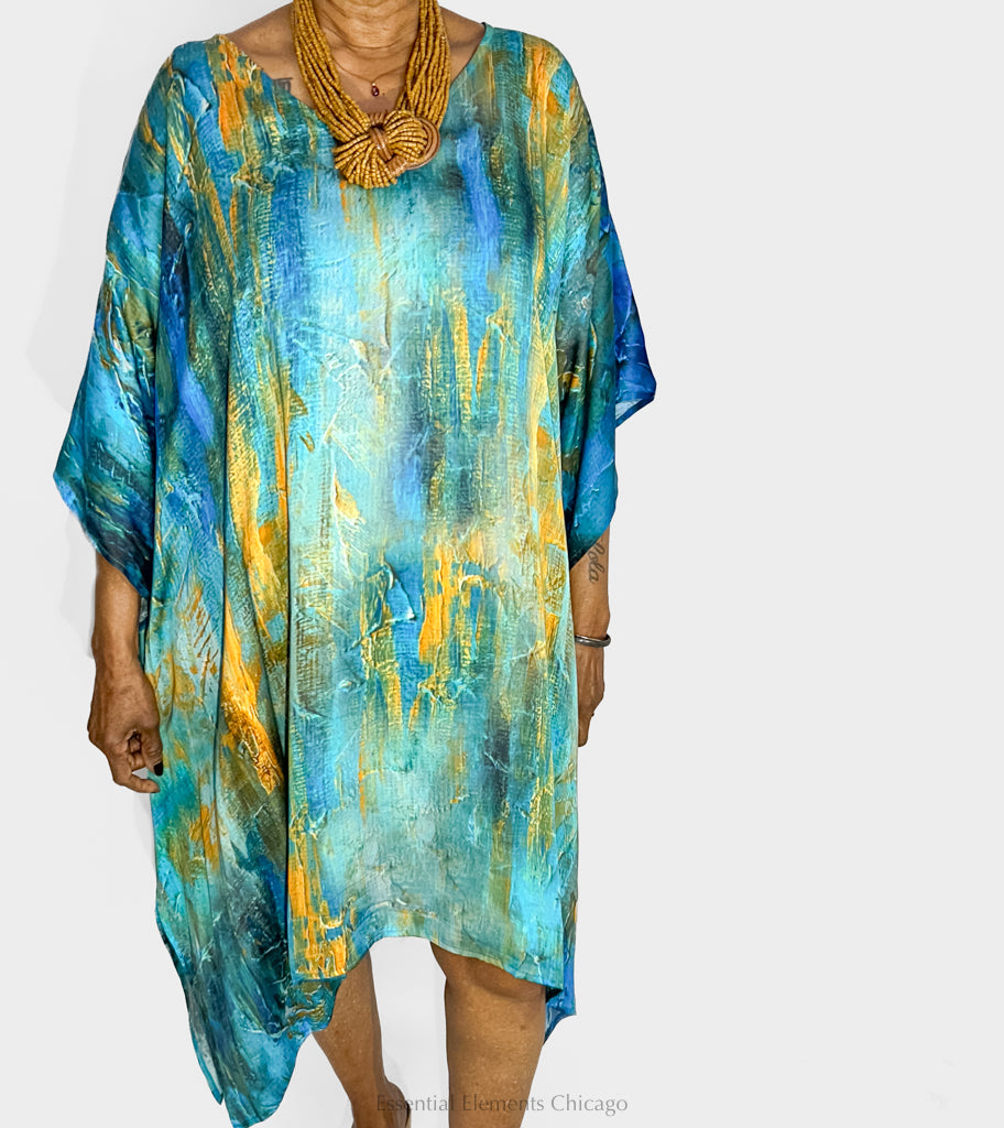 KikiSol Abstract Kaftan - Essential Elements Chicago