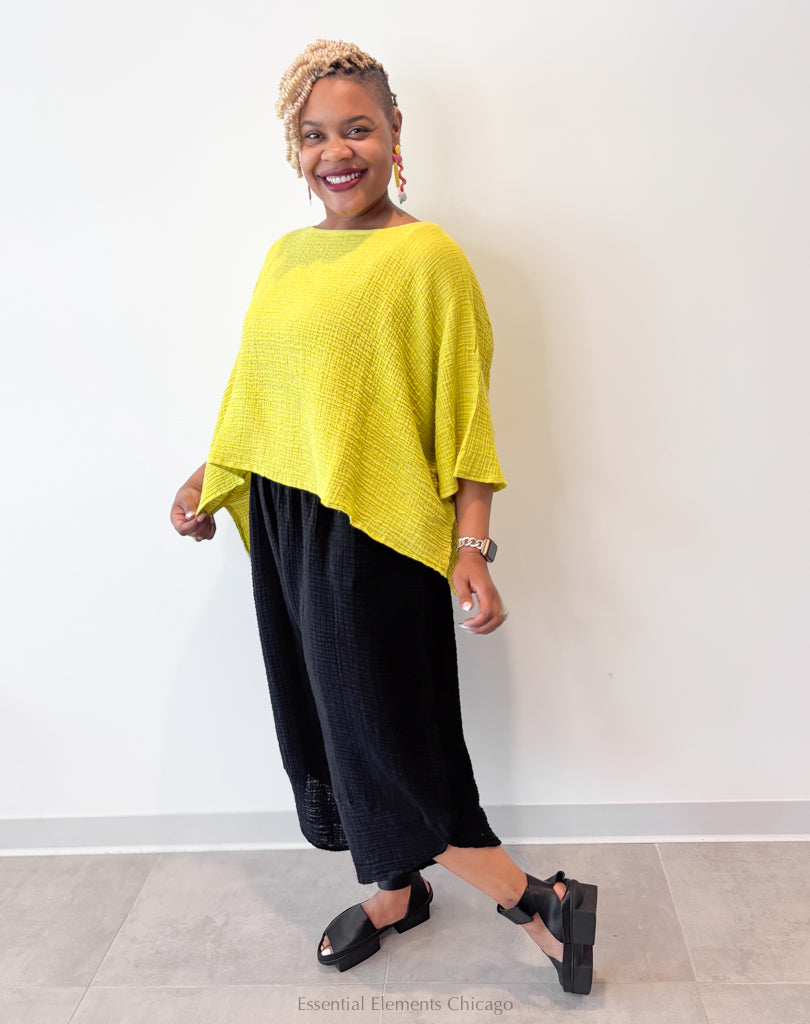 Kozan Alina Cotton Gauze Top - Essential Elements Chicago