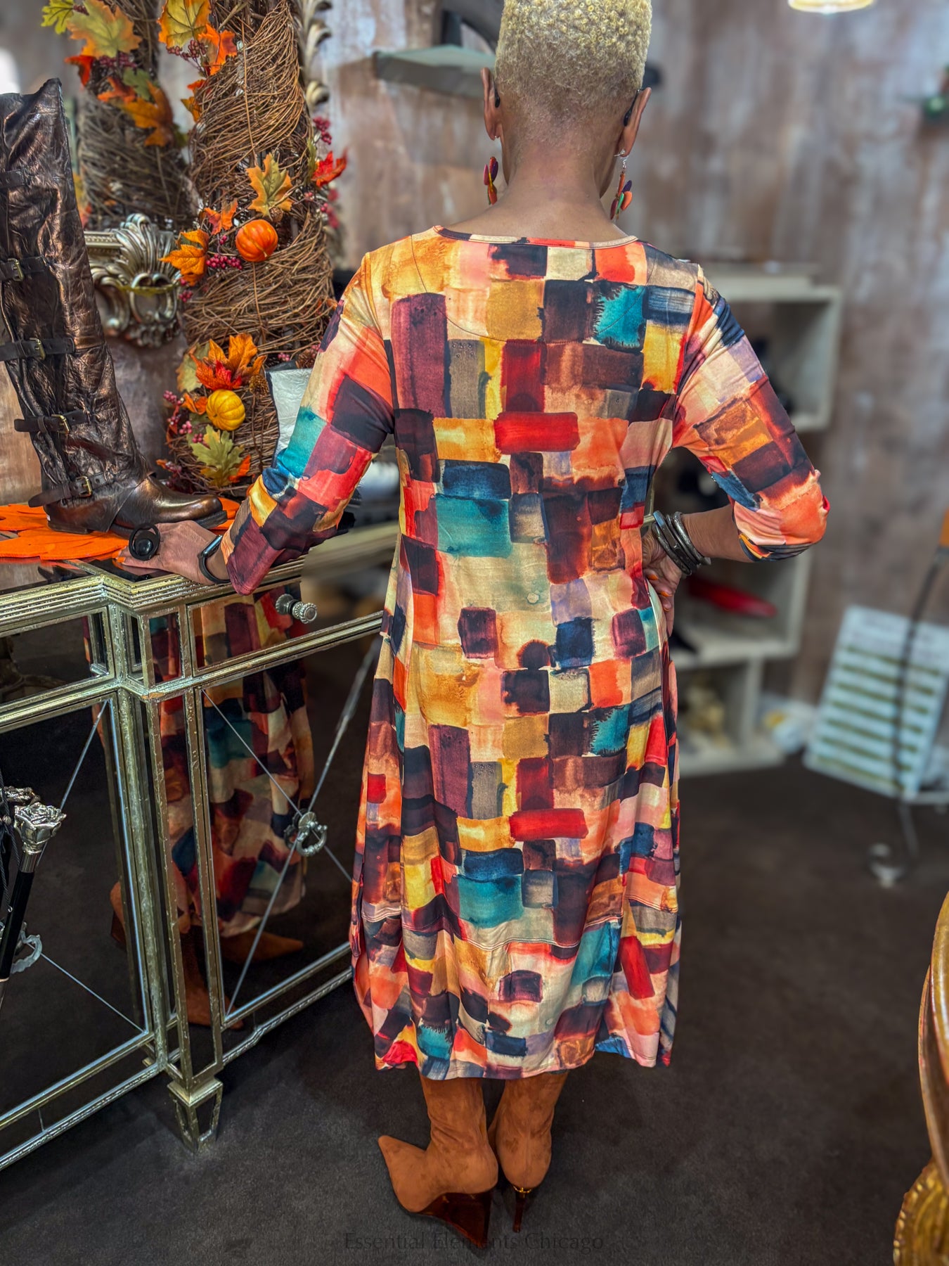 Kozan Demi Dress - Notre Dame - Essential Elements Chicago