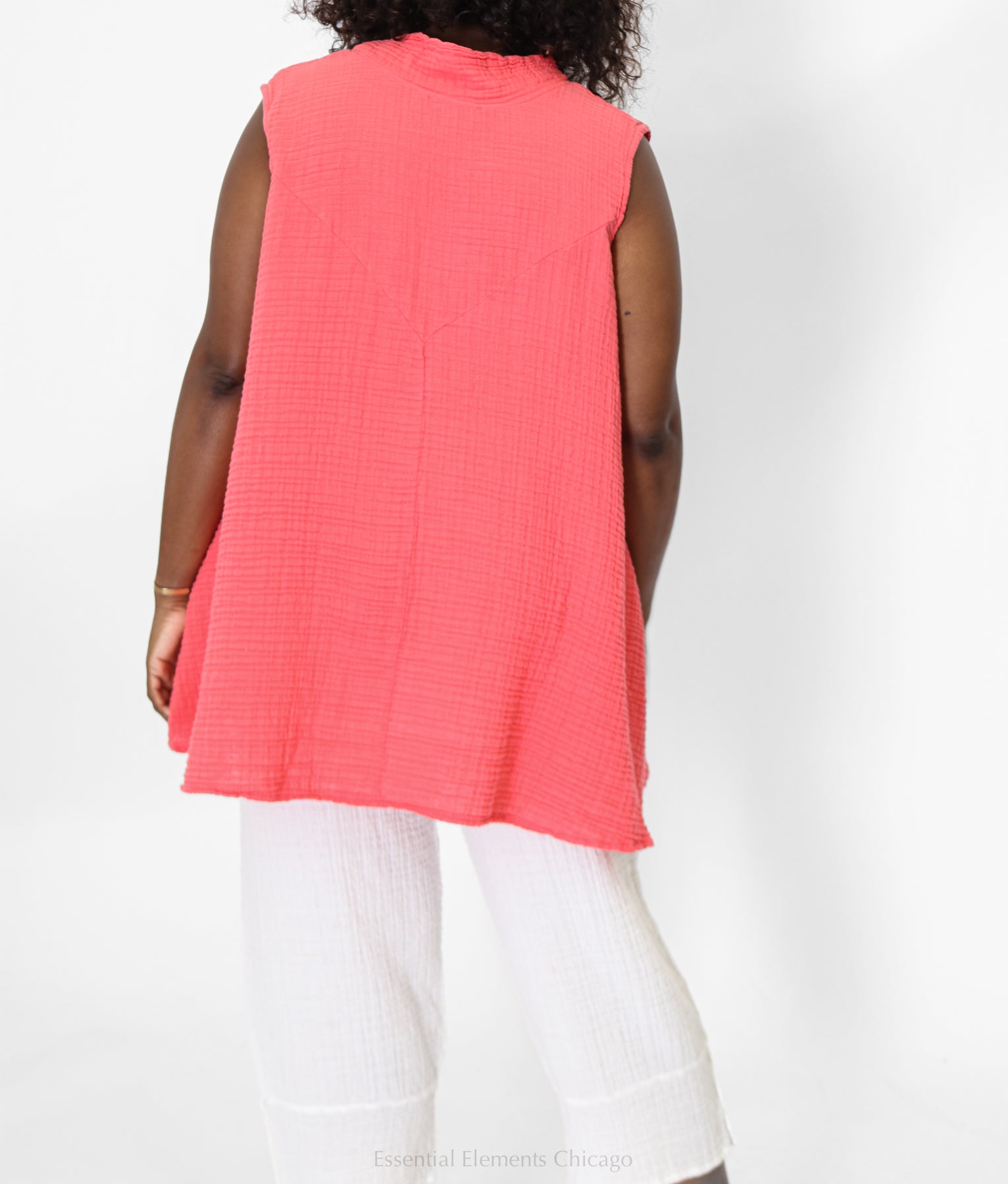 Kozan Harlow Cotton Gauze Tunic - Essential Elements Chicago