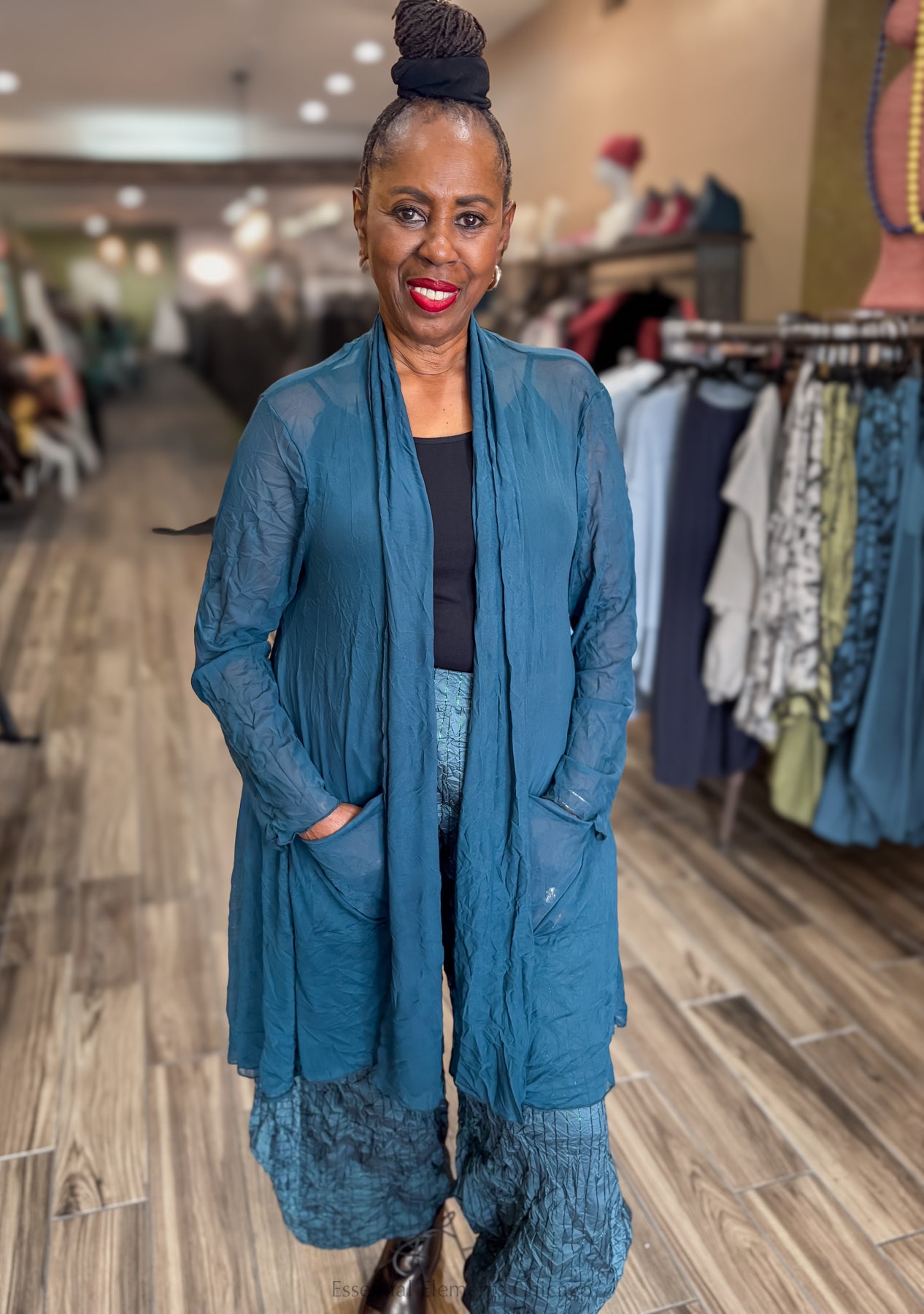 Kozan Maris Jacket, Forest Crush - Essential Elements Chicago