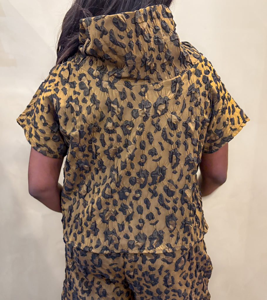 Kozan Suki Top, Leopard - Essential Elements Chicago