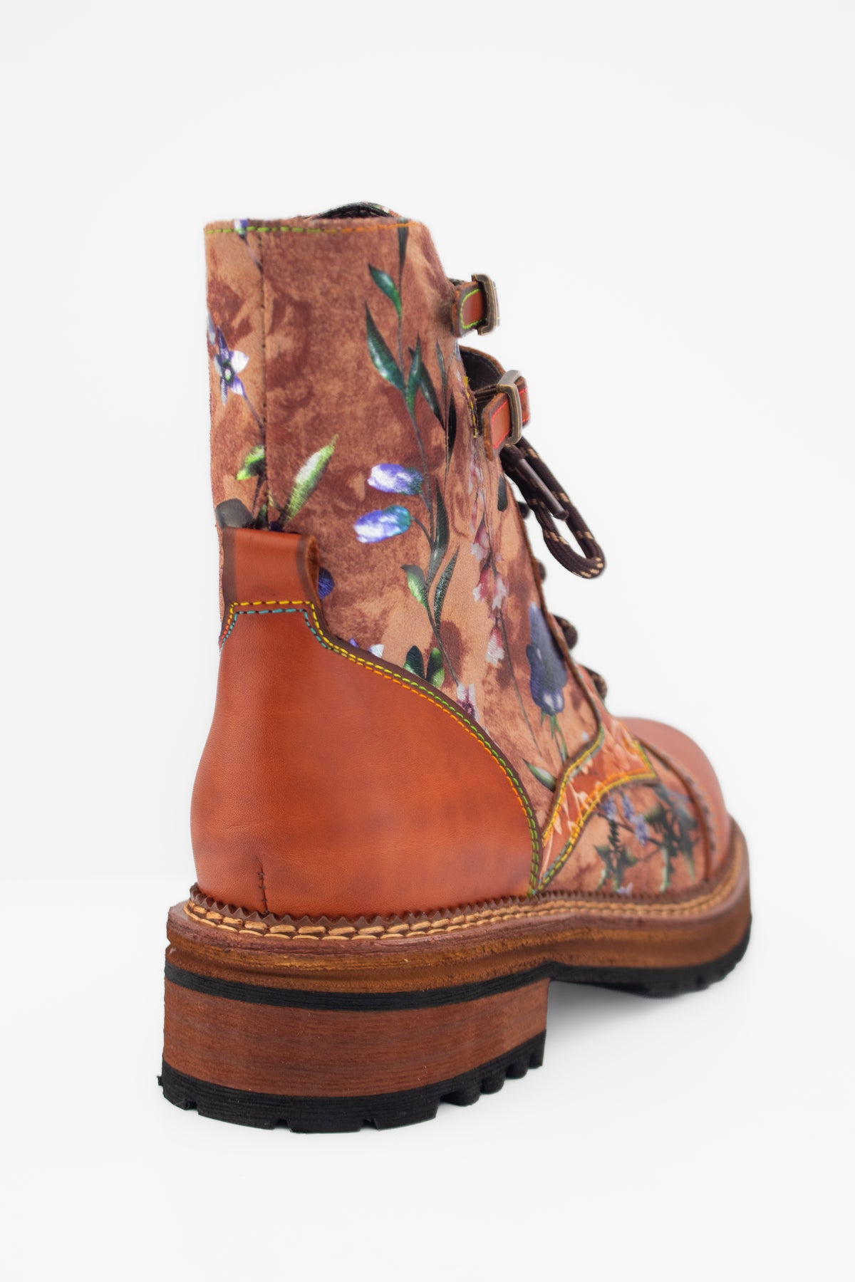 L'Artiste Alltheway Lace-Up Bootie, Camel - Essential Elements Chicago