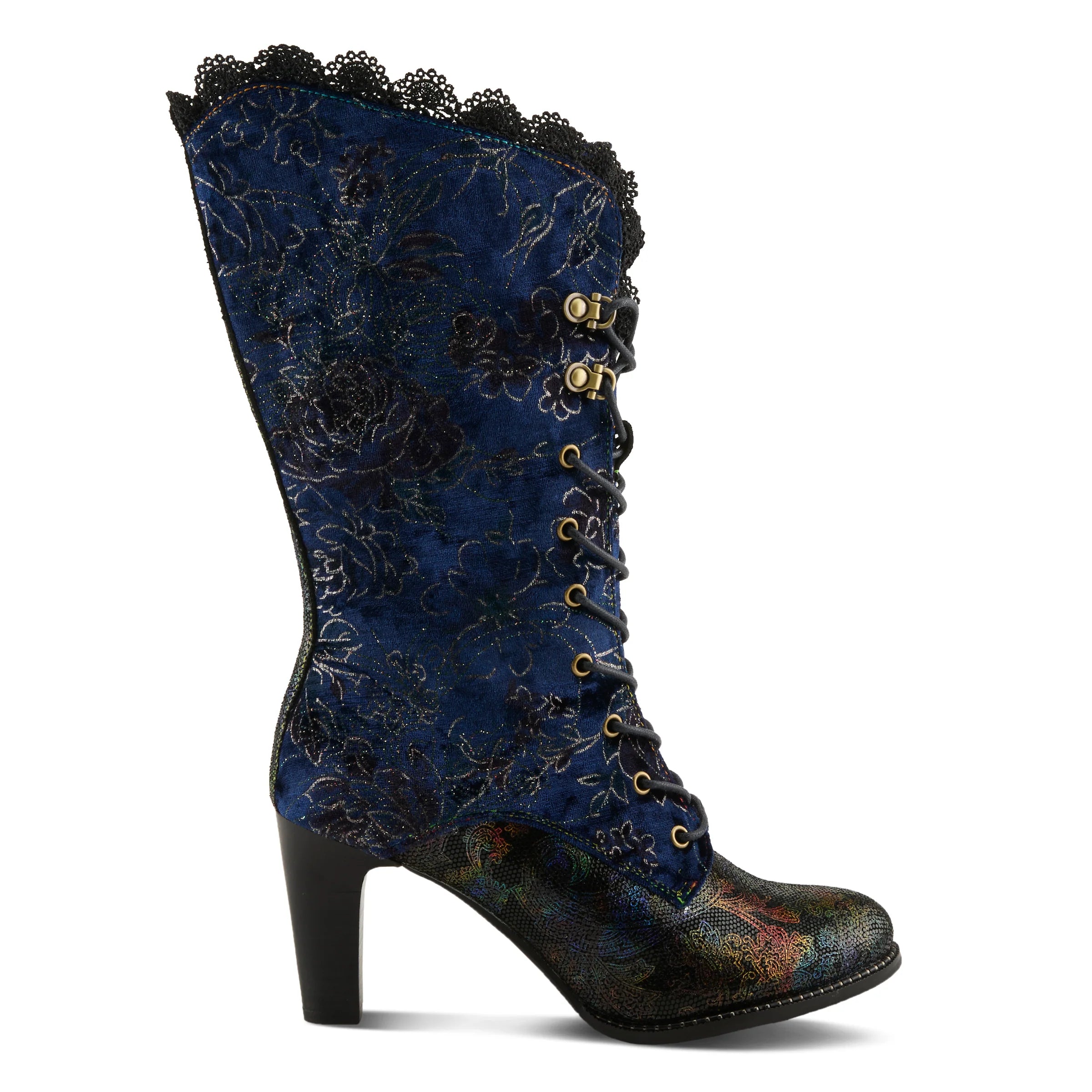 L'Artiste Forutaluv Boots, Blue - Essential Elements Chicago
