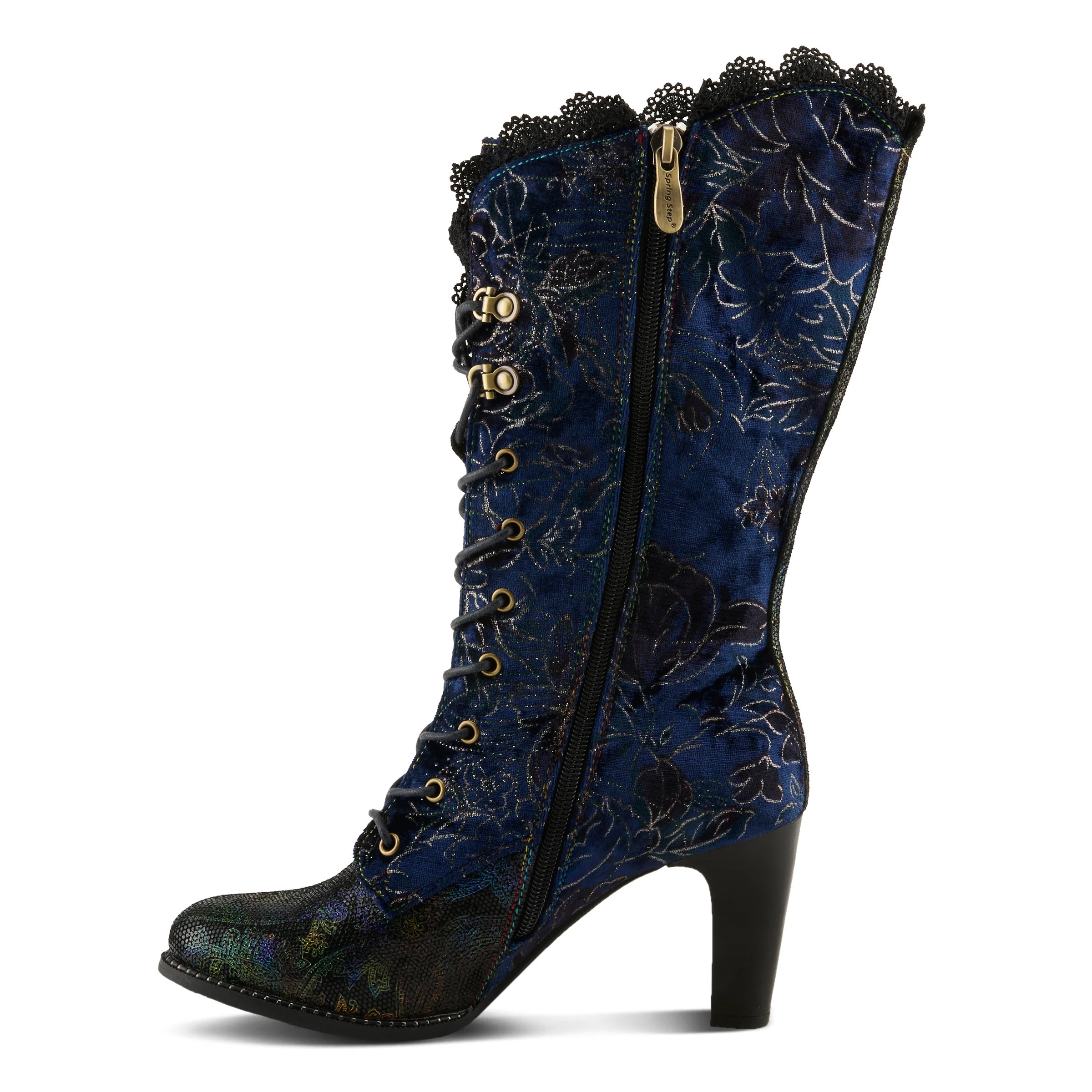 L'Artiste Forutaluv Boots, Blue - Essential Elements Chicago