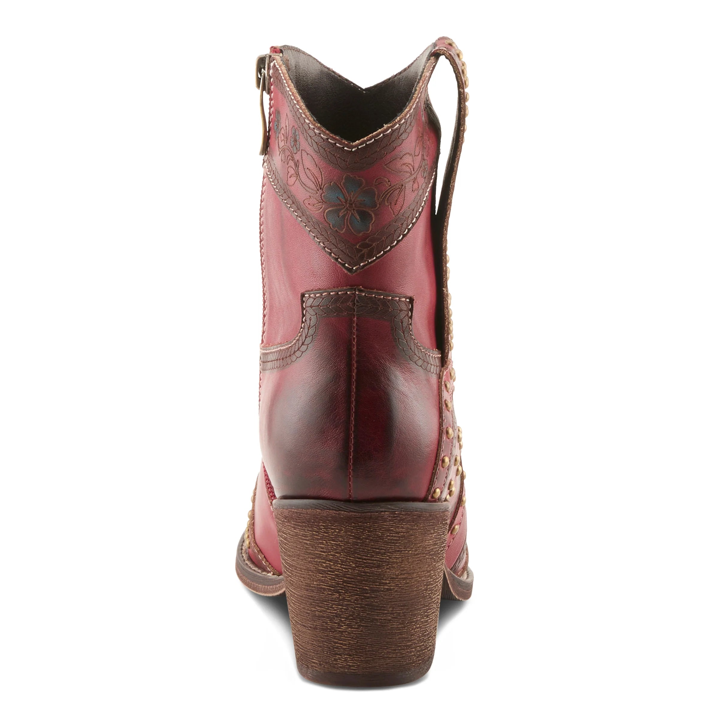 L'Artiste Saddle Up Boots - Red - Essential Elements Chicago