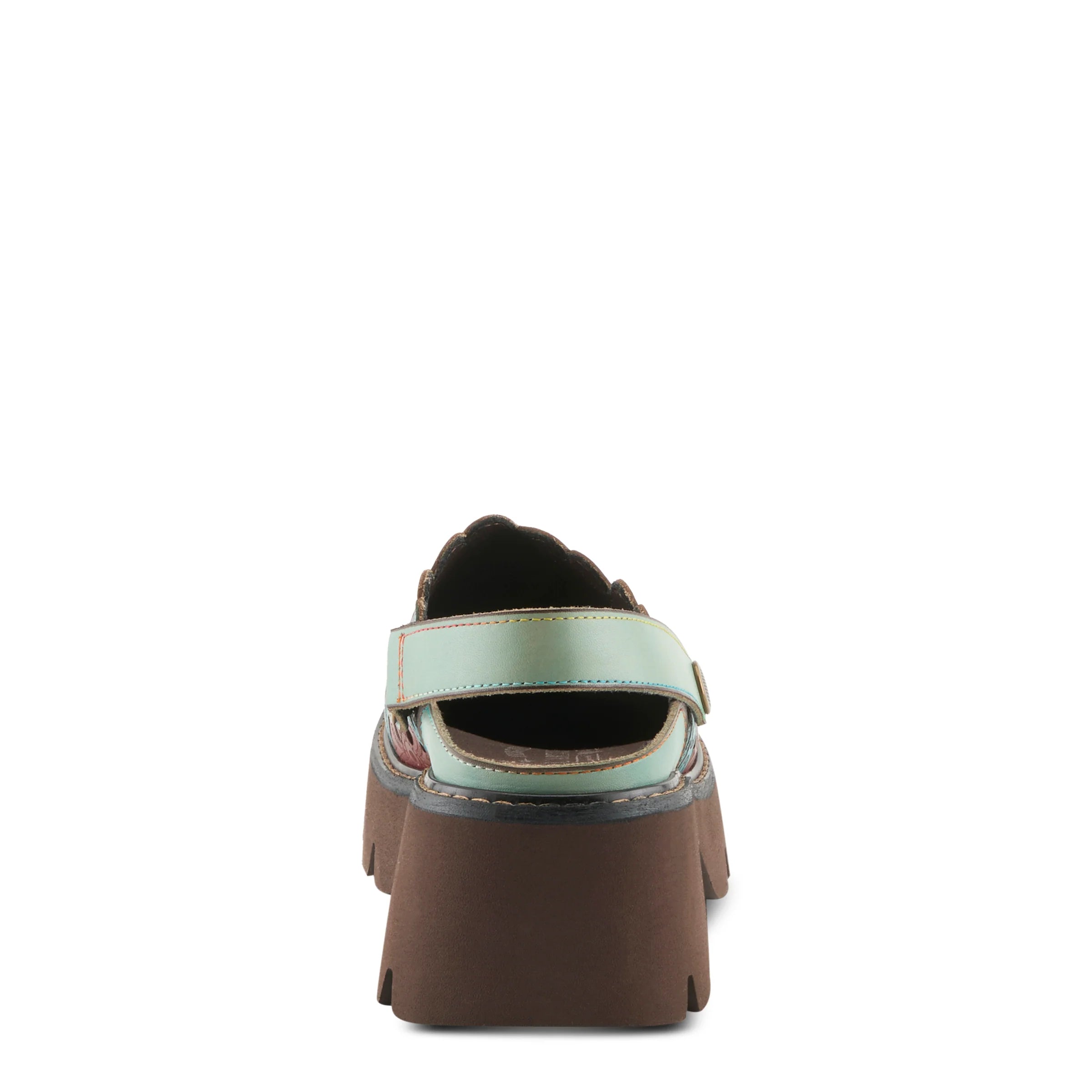 L'Artiste Shotput Clog, Green - Essential Elements Chicago