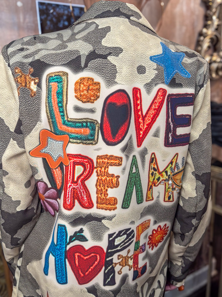 Love. Dream. Hope. Blazer