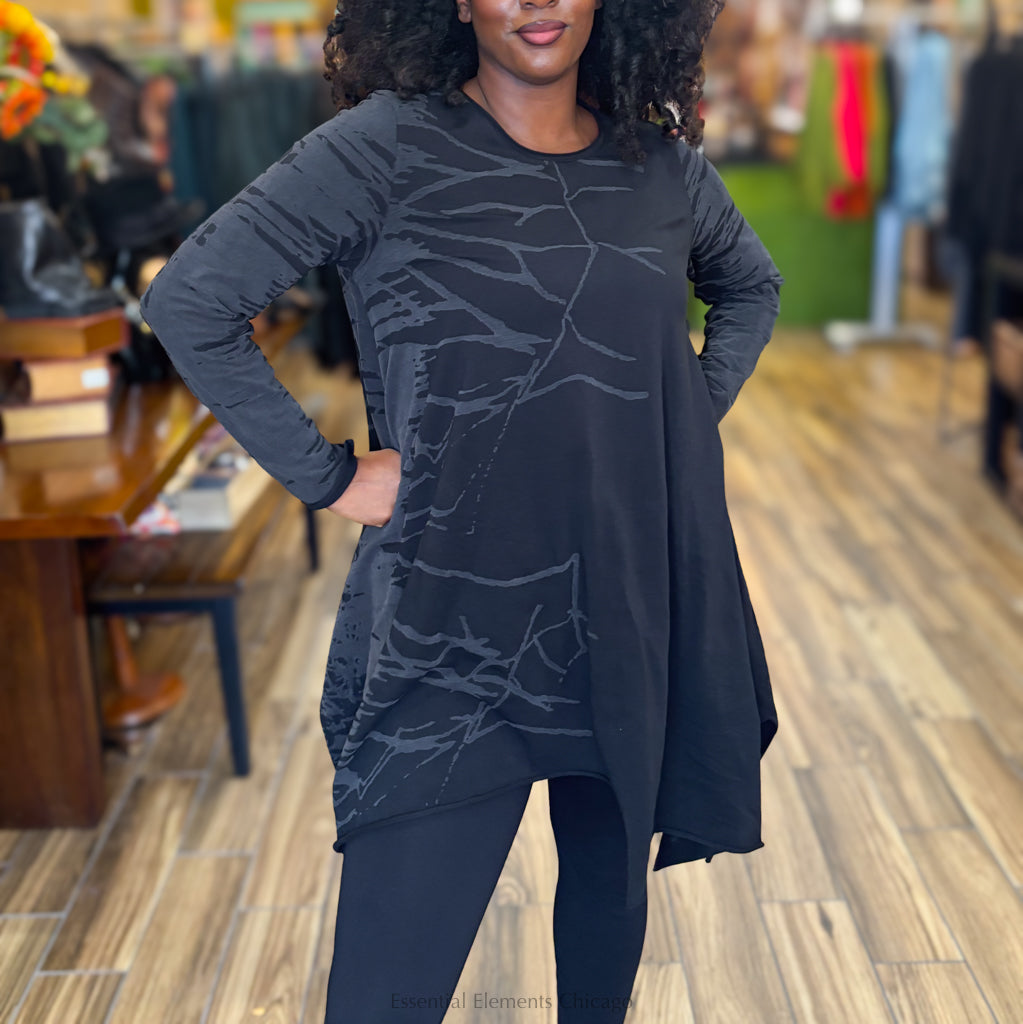 Luukaa Melantha Tunic, Ink - Essential Elements Chicago