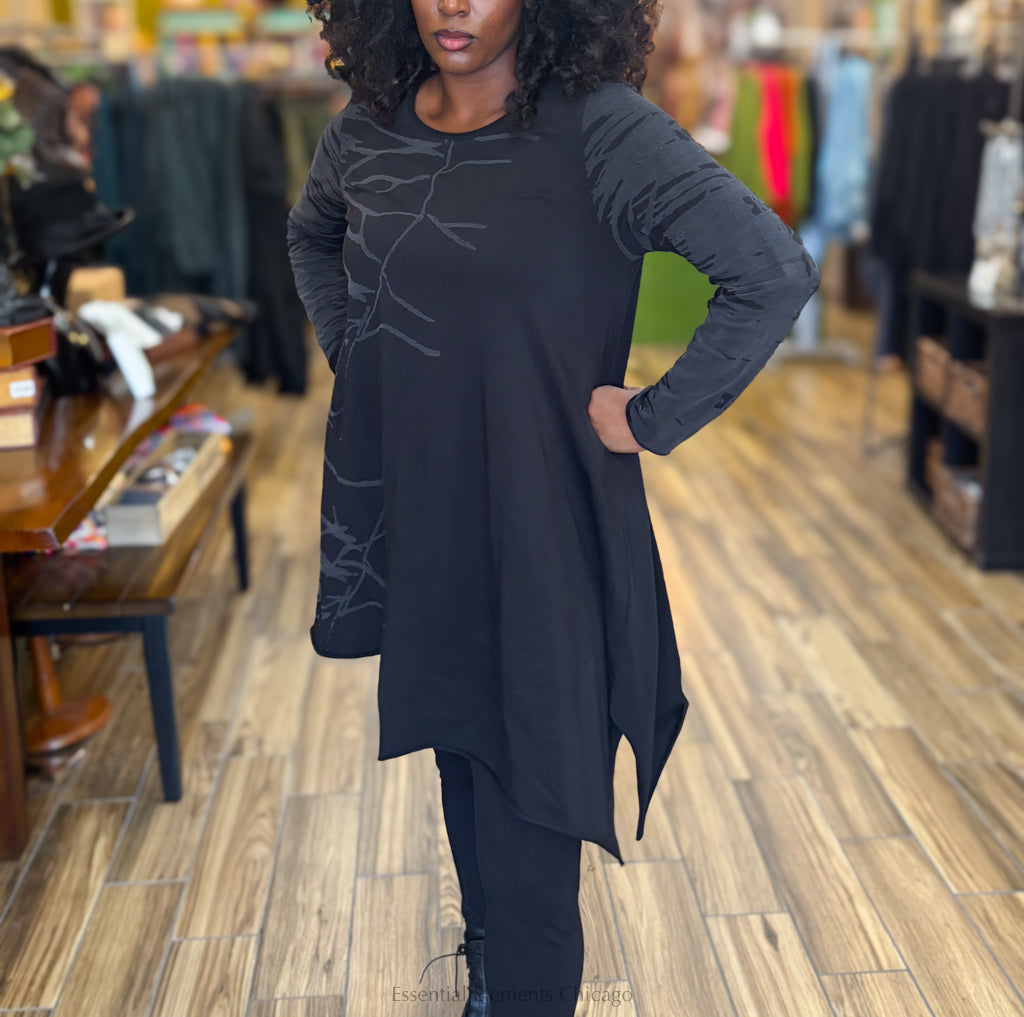 Luukaa Melantha Tunic, Ink - Essential Elements Chicago