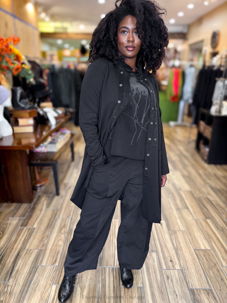 Luukaa Shade Raven Jacket - Essential Elements Chicago