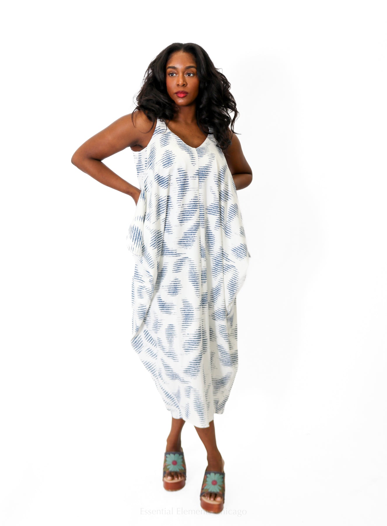 M x Matthildur Trapeze Dress - Essential Elements Chicago