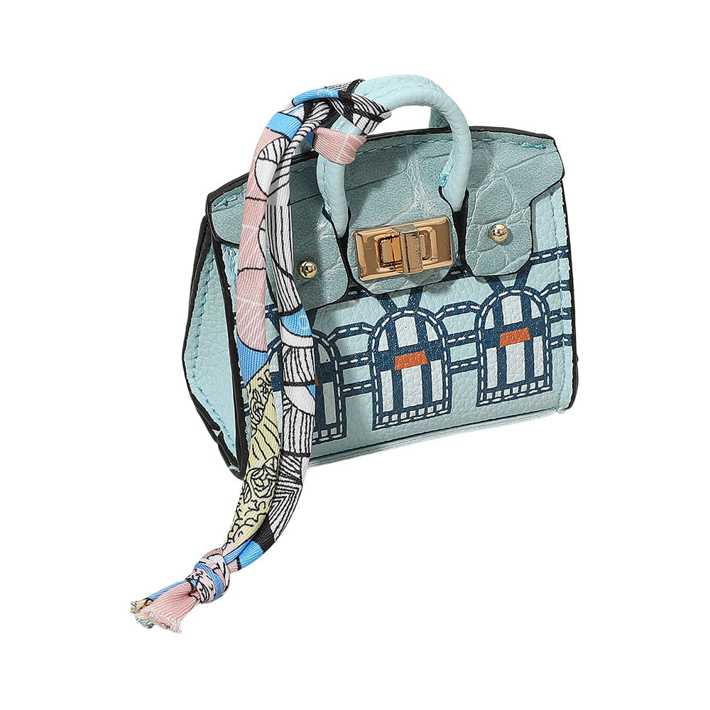 Mini-Tote Handbag Charm - Essential Elements Chicago