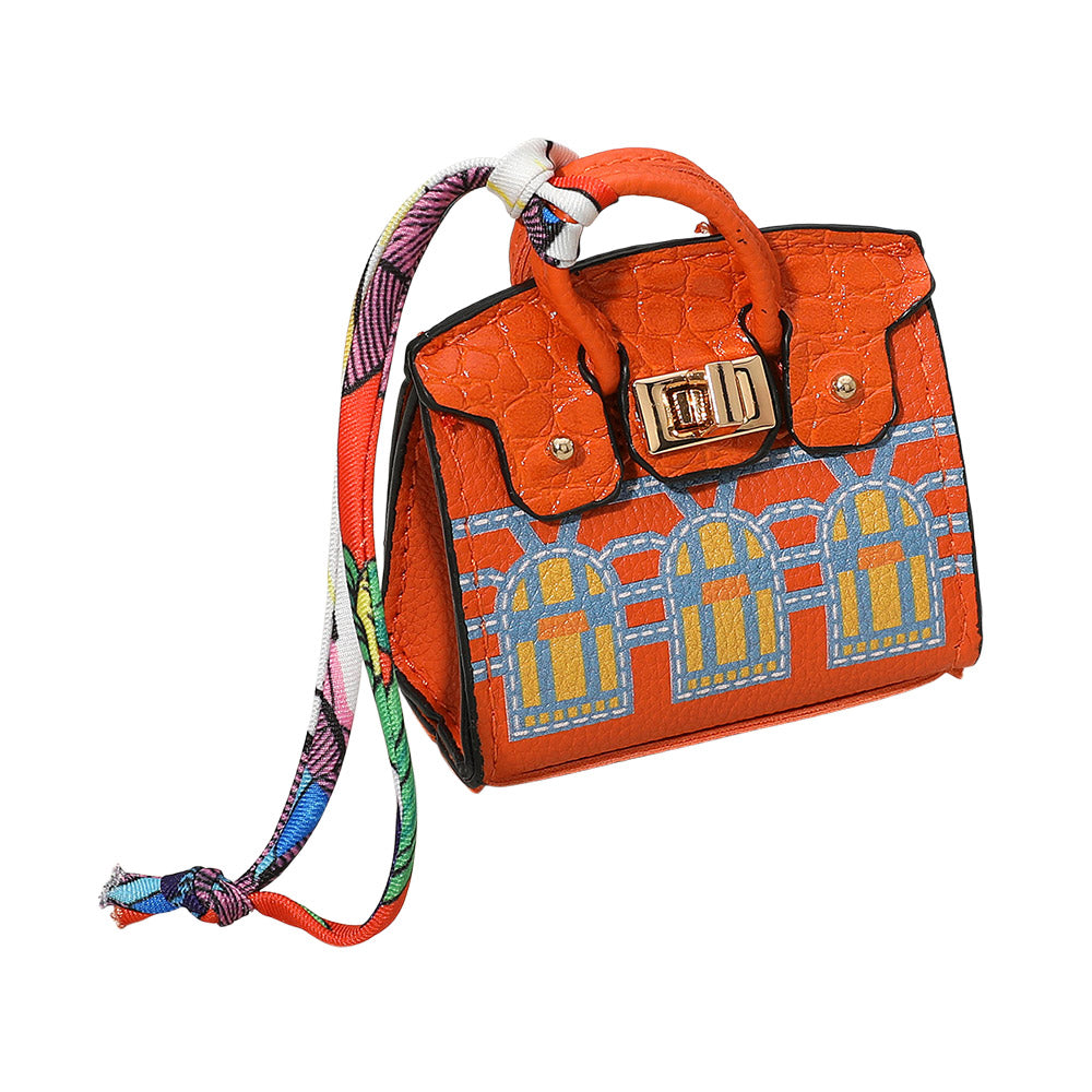 Mini-Tote Handbag Charm - Essential Elements Chicago