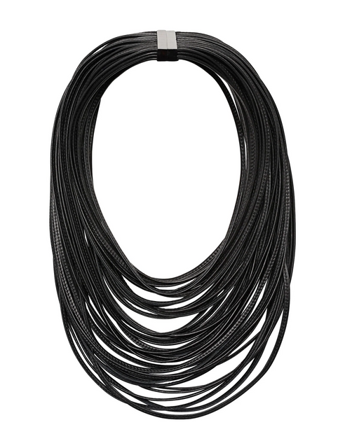 Monies Multi-Strand Leather Necklace – Essential Elements Chicago